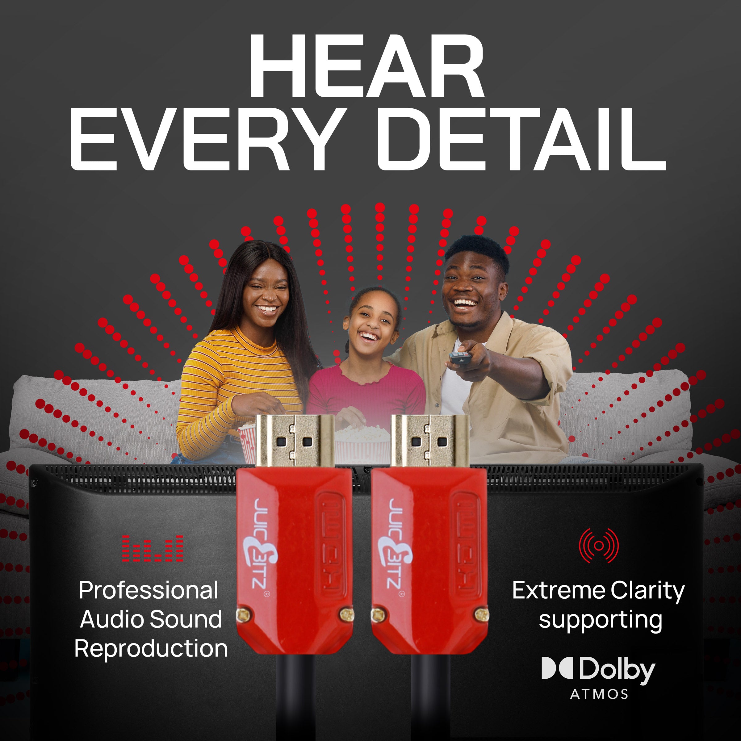 HDMI 2.0 4K Ultra HD 18Gbps High Speed HDMI Cable with Ethernet