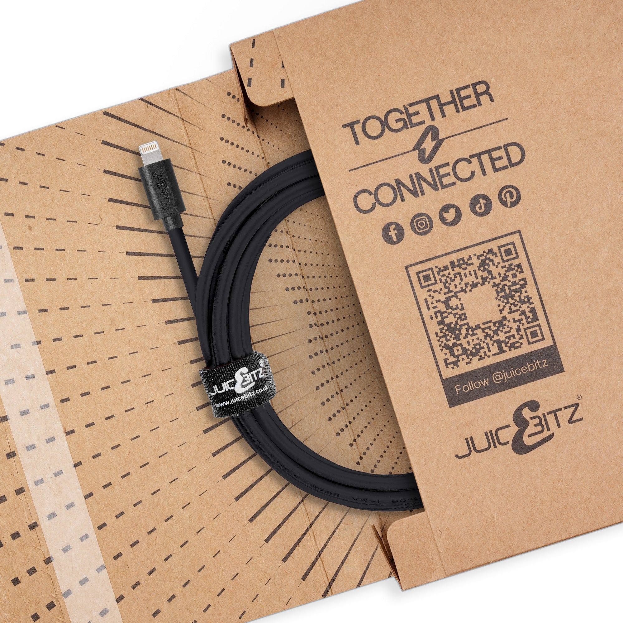 USB-C PD Fast Charger Cable Sync Wire for iPhone 14 13 12 11 XR XS SE 8 - Black