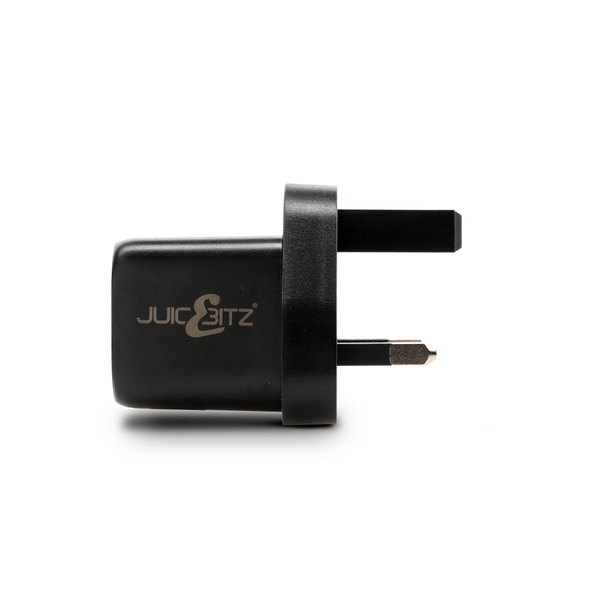 JuicEBrick™ 33W GaN Compact USB-C PD Fast Charger Mains Adapter UK Plug - Black