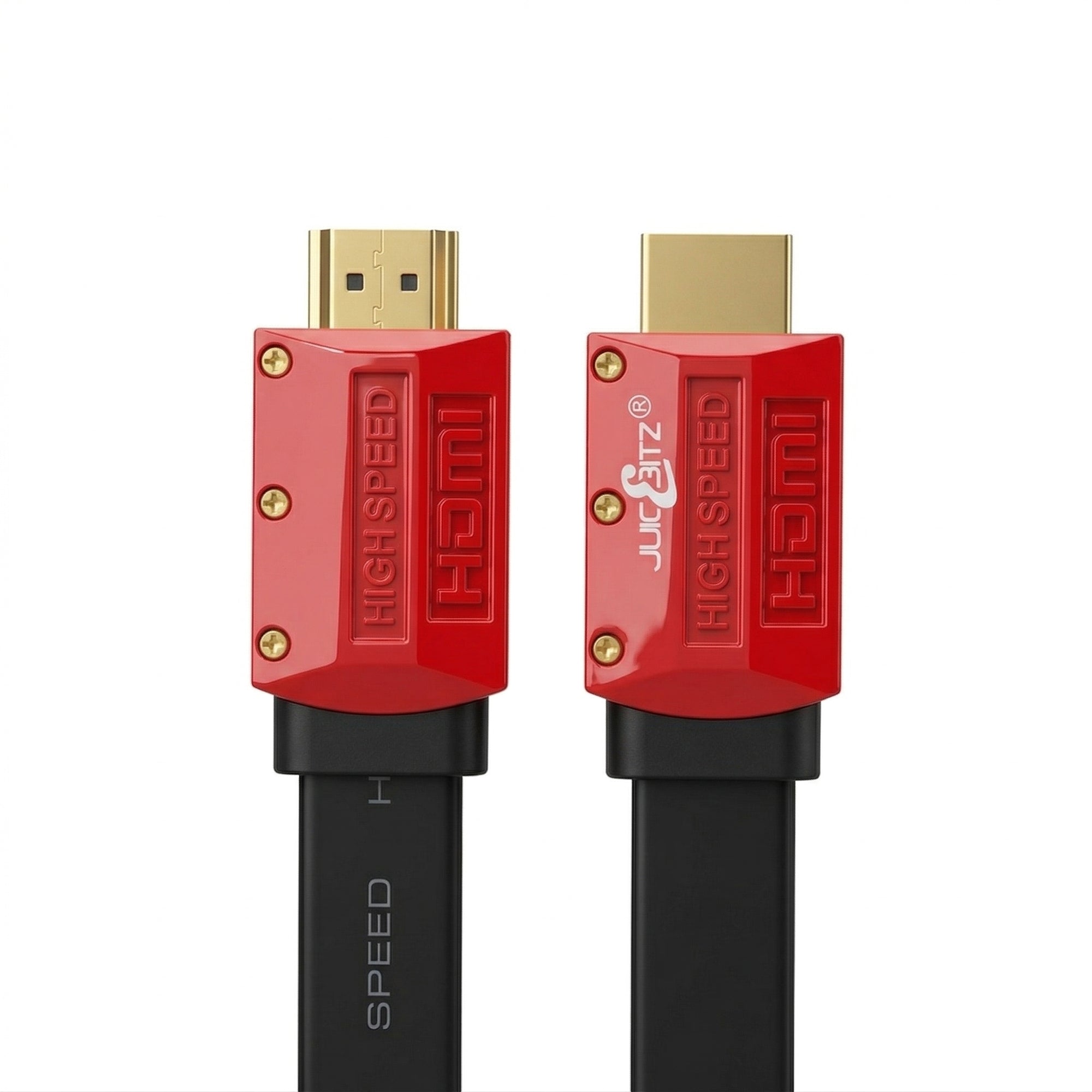 4K 60Hz HDMI 2.0 Flat Cable – Slim 18Gbps HDR ARC Lead (Ideal for Laptops)