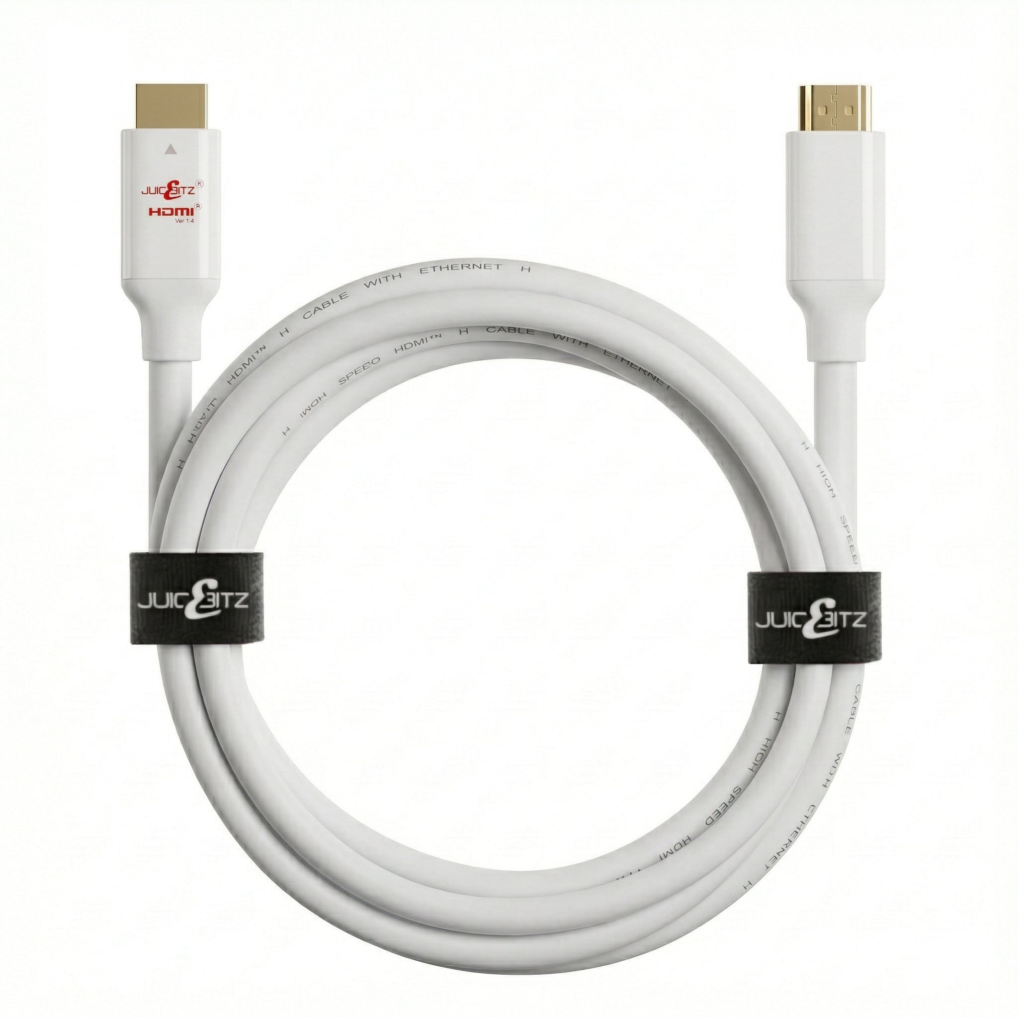 HDMI 1.4 Full HD HDMI Cable with Ethernet, CEC, ARC - White