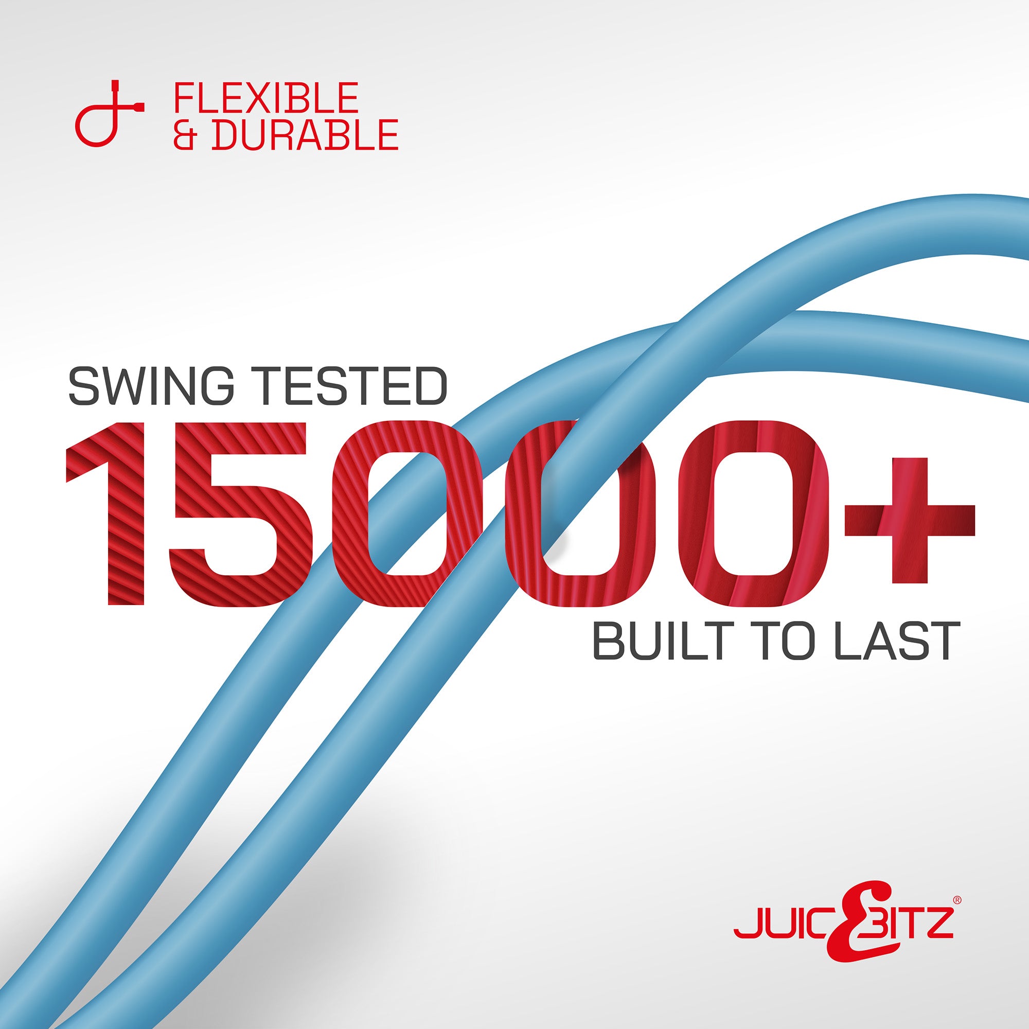 USB 2.0 Male to Angled USB-C 3A Fast Charger Data Cable - Blue