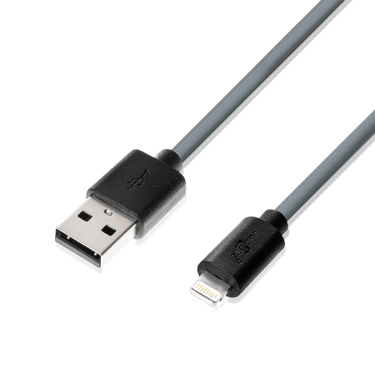 USB Charger Cable Data Sync Lead for iPhone, iPad, iPod - Grey