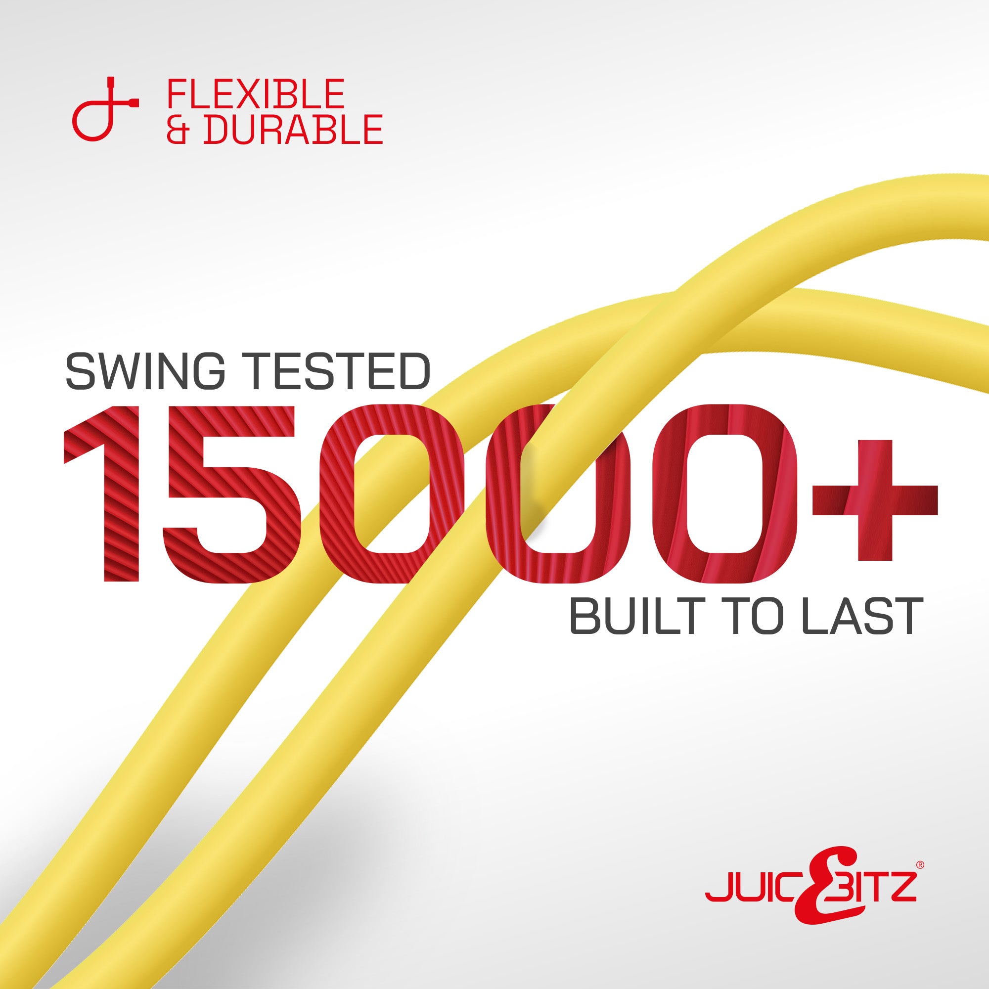 Heavy Duty Angled USB Charger Cable Data Sync Lead for iPhone, iPad, iPod - Yellow