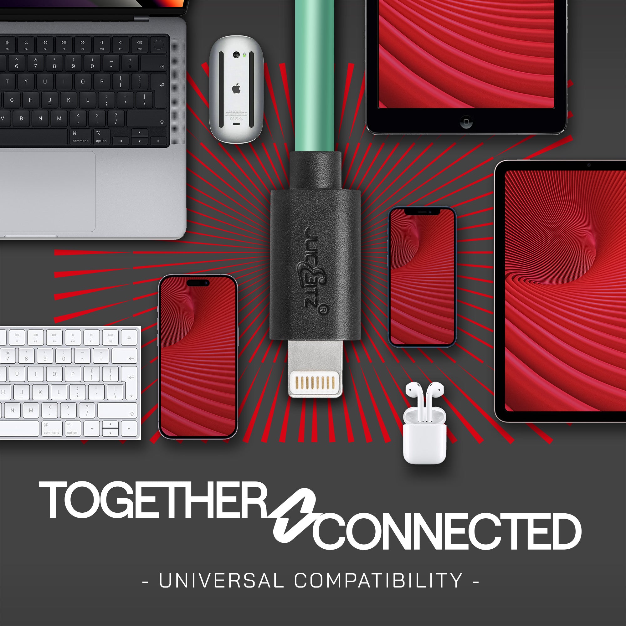 USB-C PD Fast Charger Cable Sync Wire for iPhone 14 13 12 11 XR XS SE 8 - Green