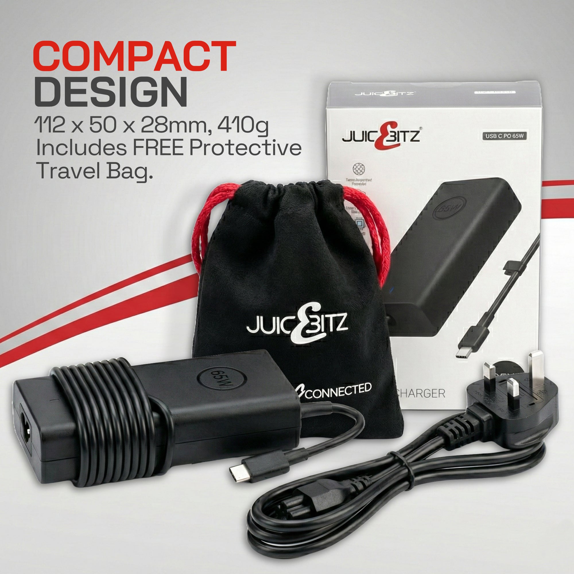 65W USB-C Laptop Charger - Universal