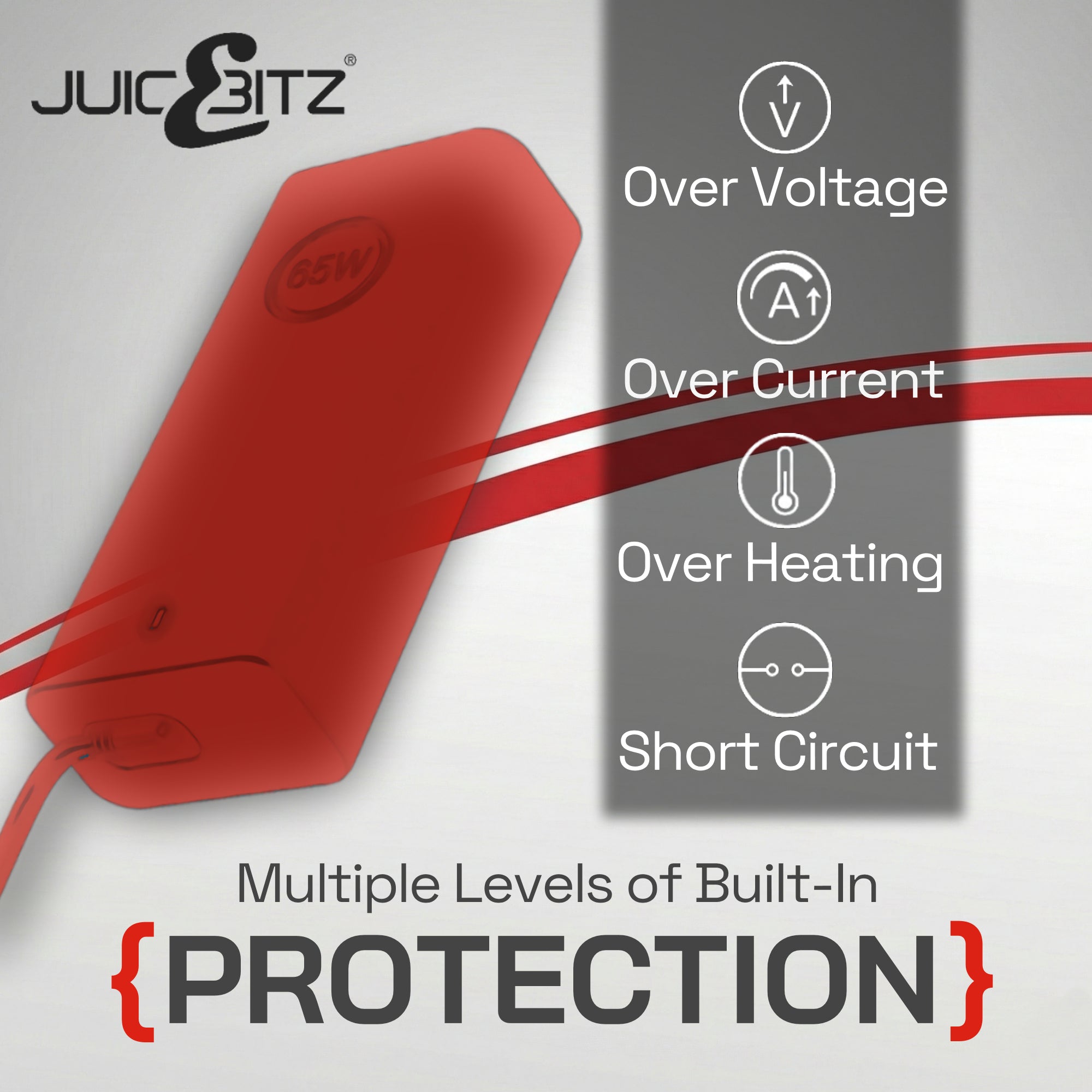 65W USB-C Laptop Charger - Universal