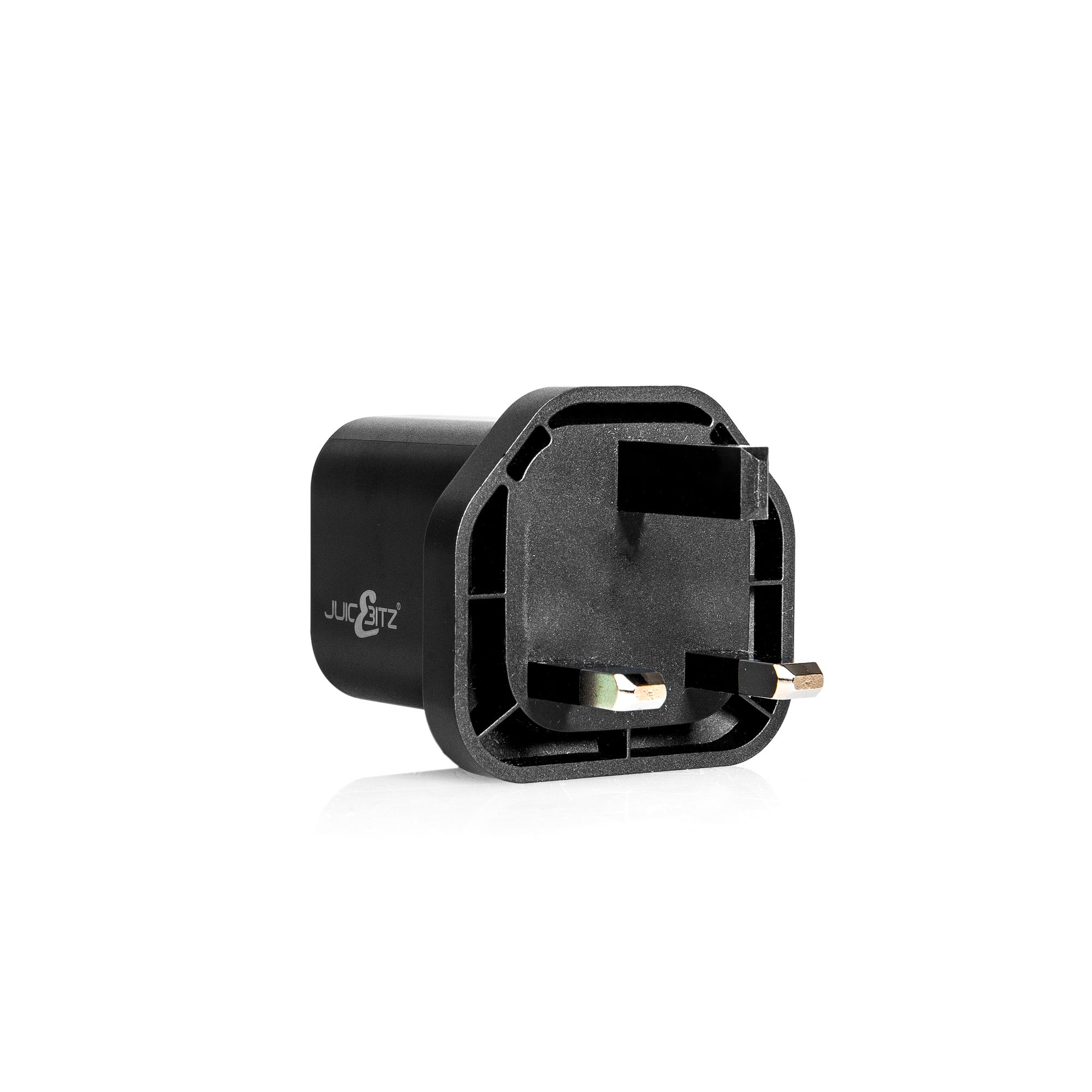 JuicEBrick™ PD3.0 30W PPS Mini USB-C Fast Charger Mains Adapter UK Plug - Black