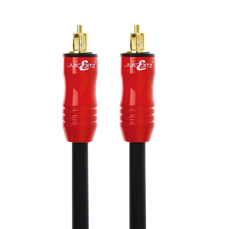 JuicEBitz - PRO Series High Performance Male/Male RCA Cable - Pair