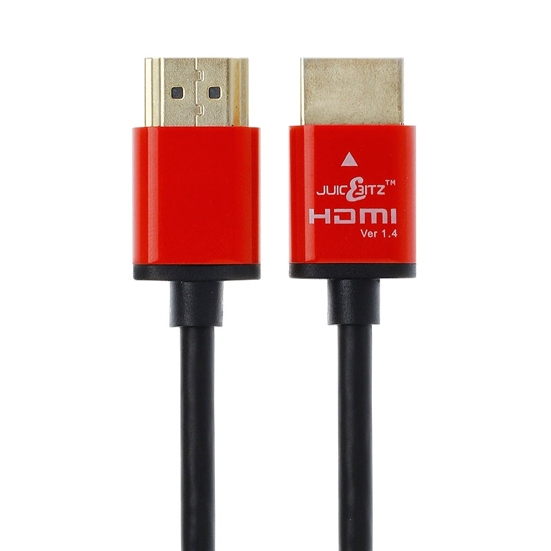 Slim HDMI 1.4 High Speed HDMI Cable with Ethernet, CEC, ARC, Full HD