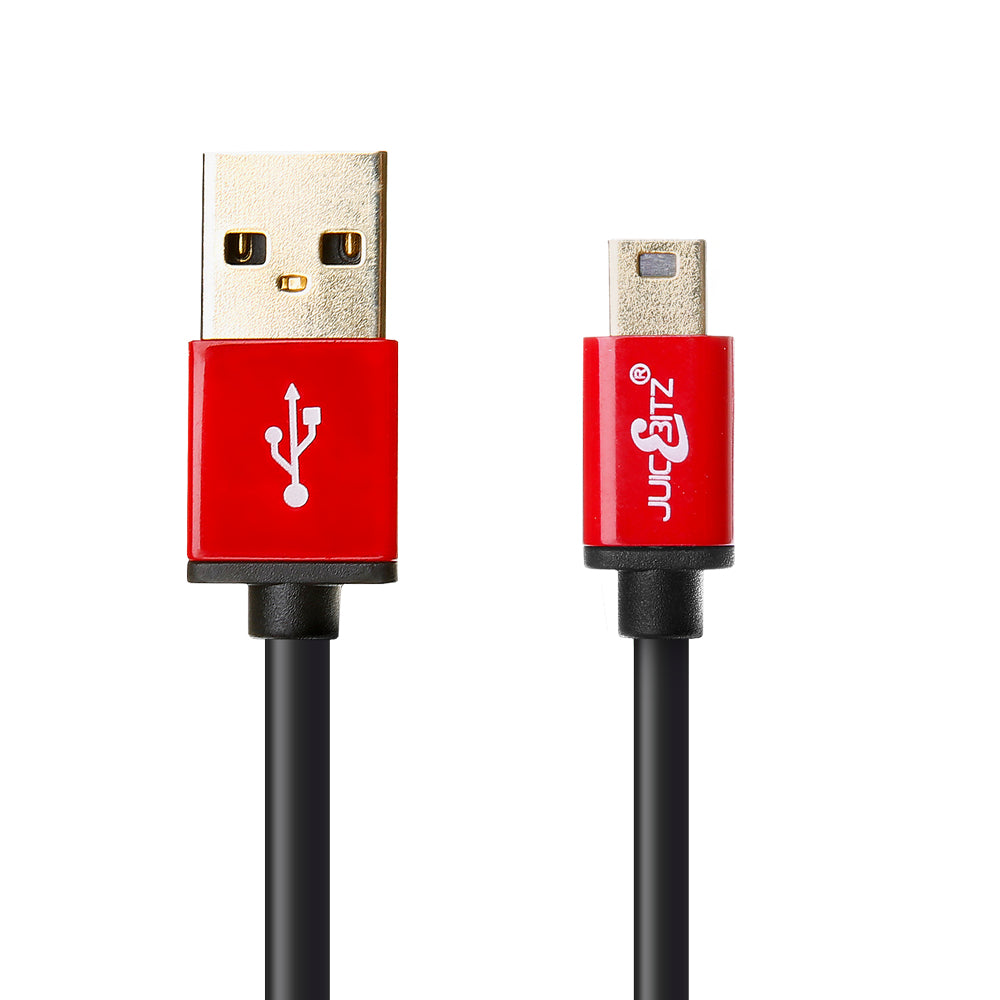 Premium USB 2.0 Male to Mini-USB Power High Speed Data Transfer Cable