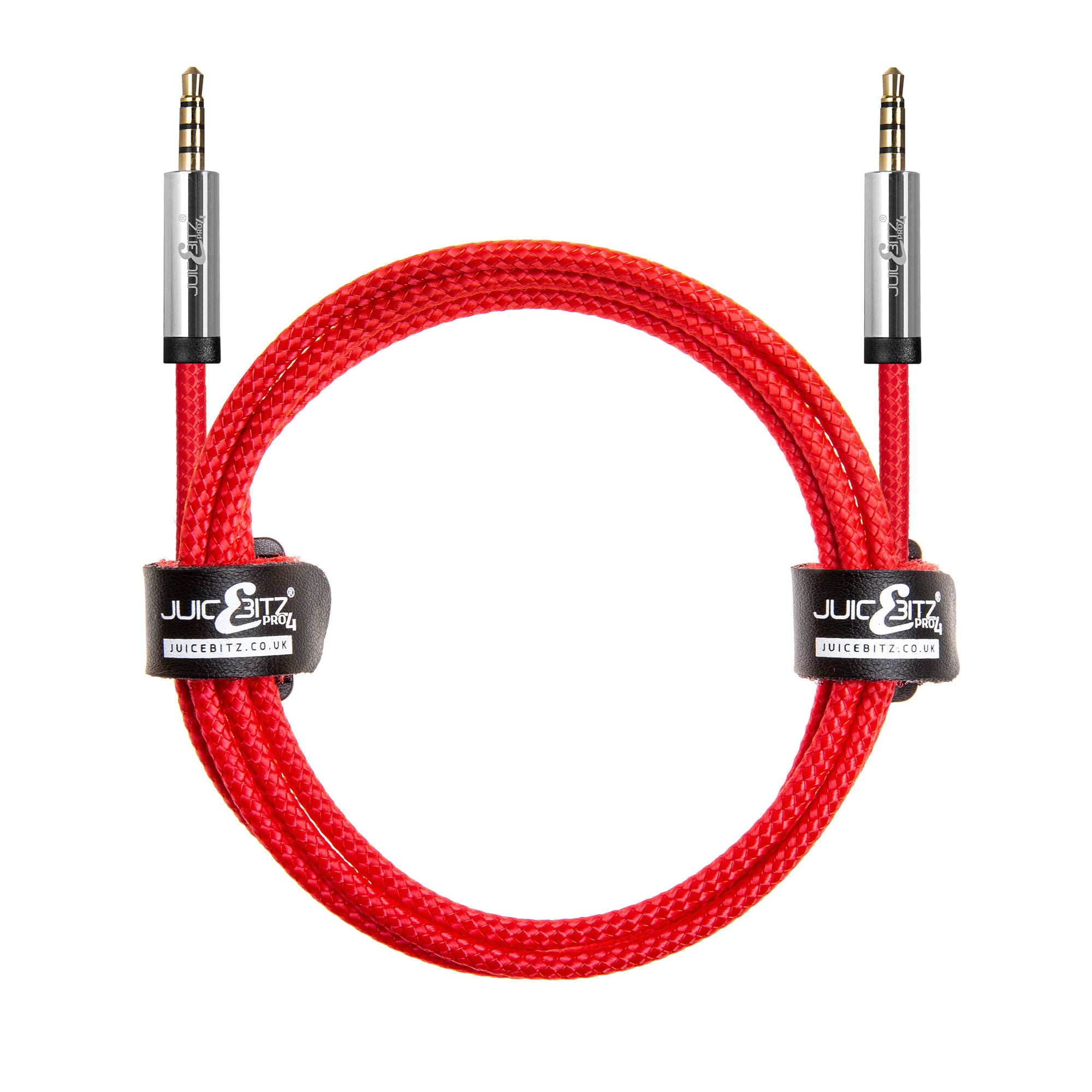 PRO Series 3.5mm to 3.5mm Braided Stereo Jack Lead 4 Pole Conductors - 1m