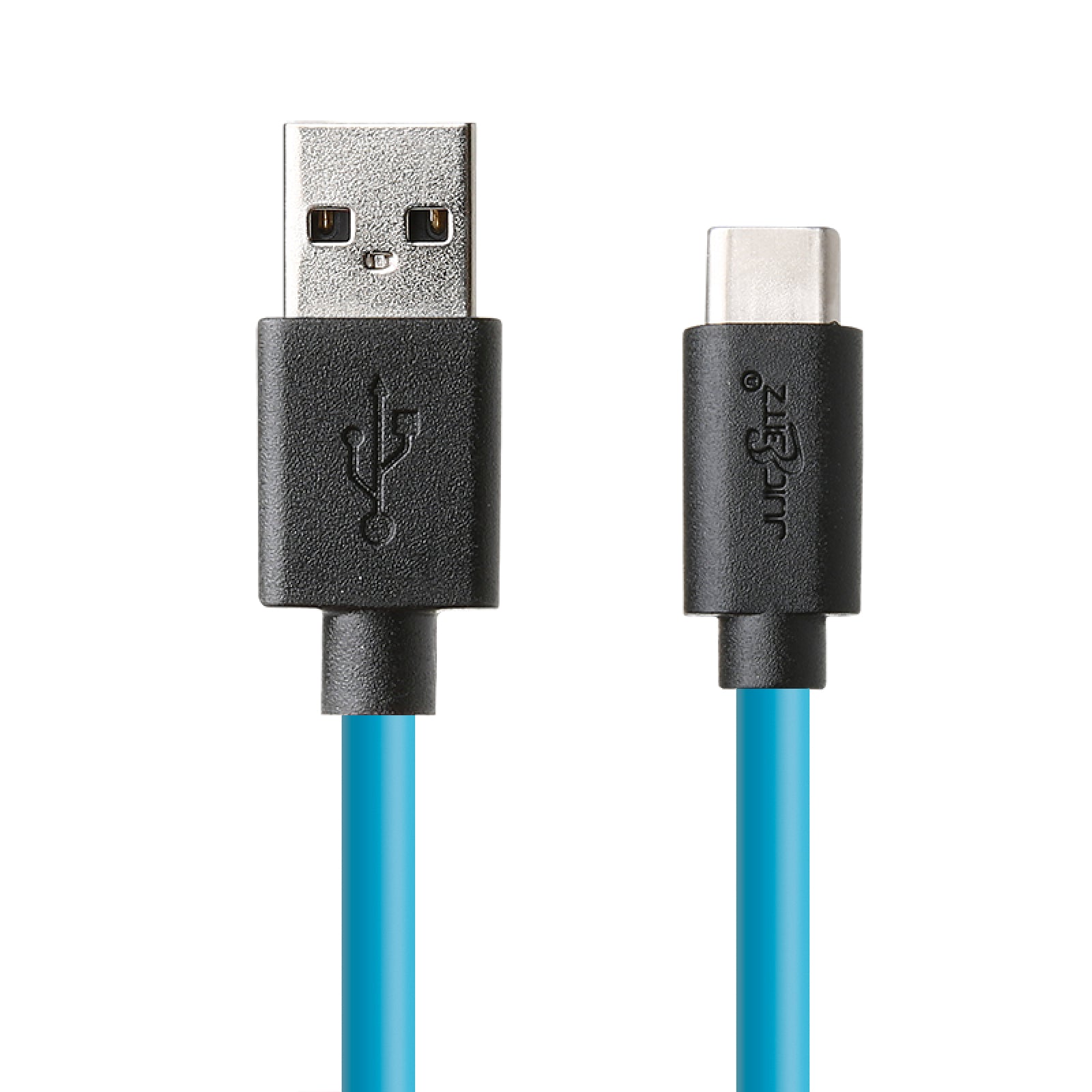 USB 2.0 Male to USB-C 3A Fast Charger Data Cable - Blue