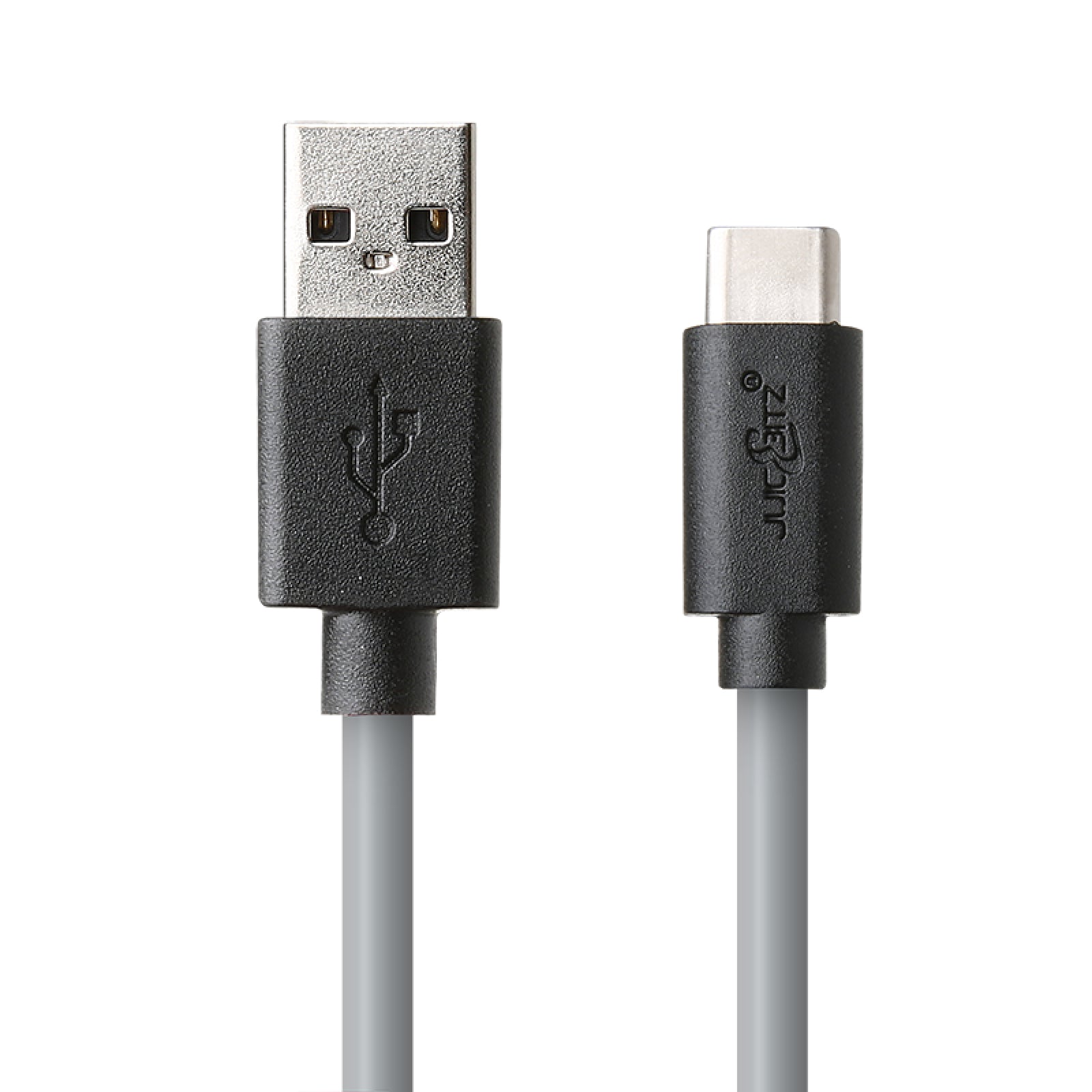 USB 2.0 Male to USB-C 3A Fast Charger Data Cable - Grey