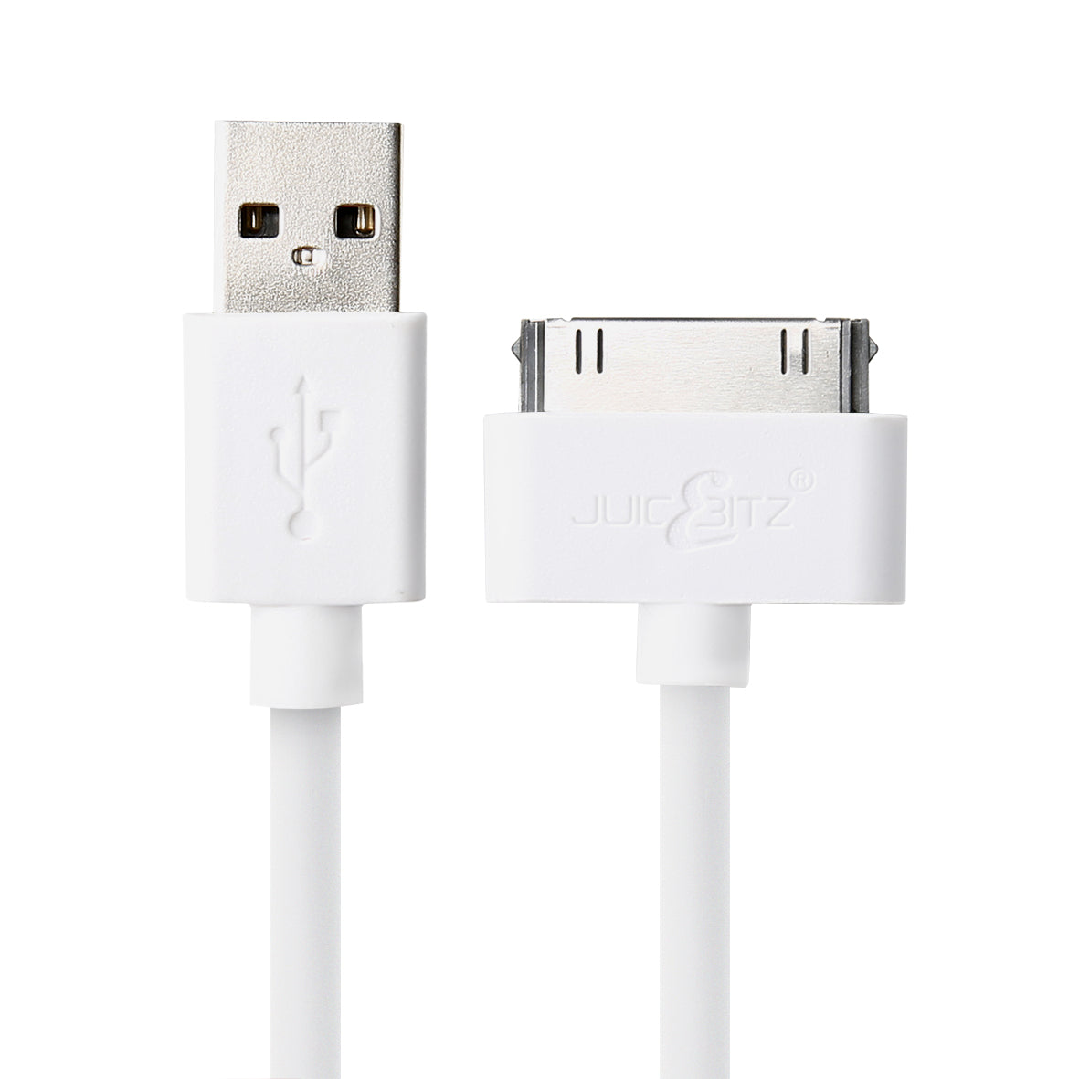 Apple 30 Pin USB Charger Cable Sync Lead for iPhone, iPad, iPod - White