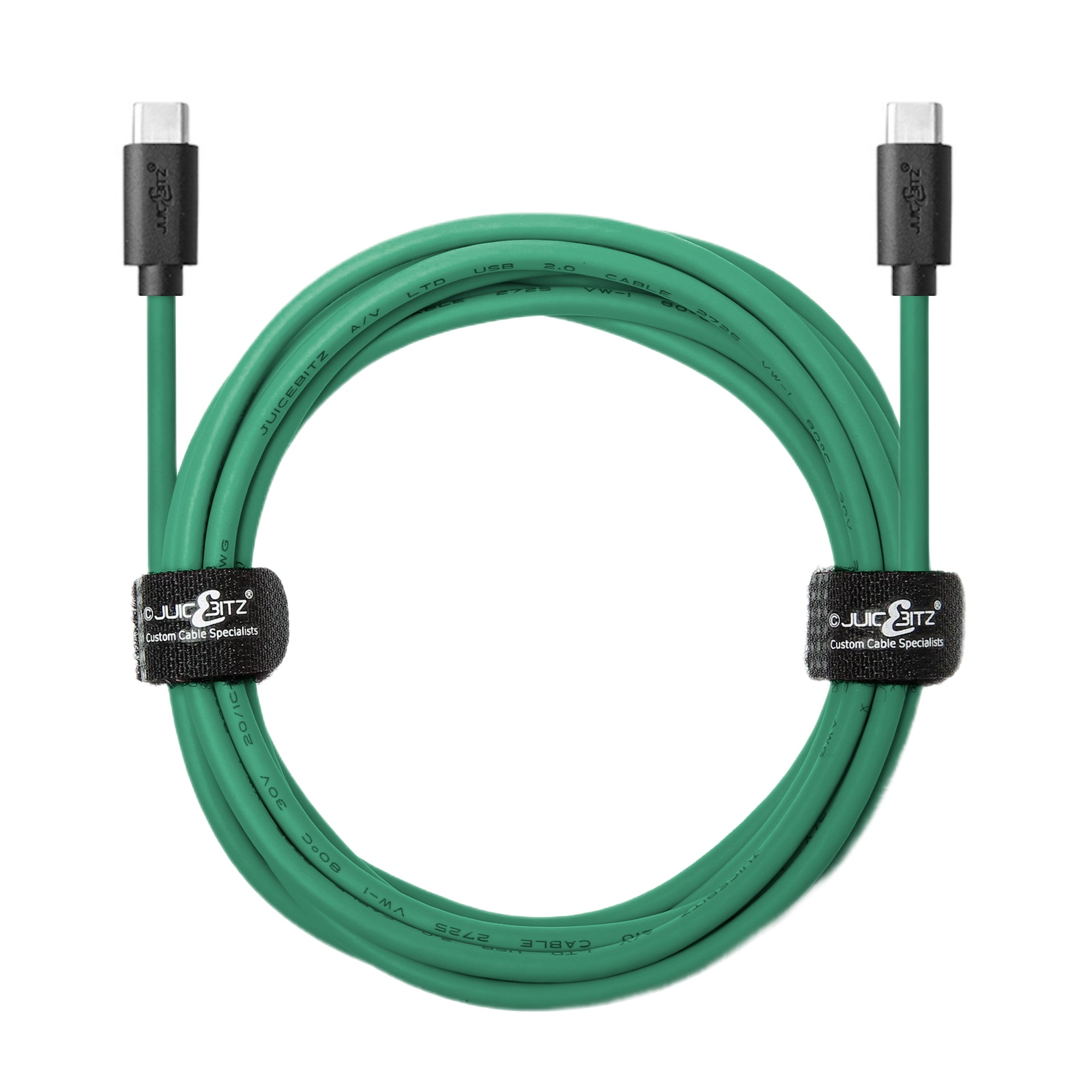 USB-C to USB-C 3A Charger Cable USB 2.0 Data Transfer Lead - Green