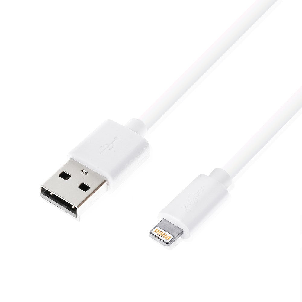 USB Charger Cable Data Sync Lead for iPhone, iPad, iPod - White