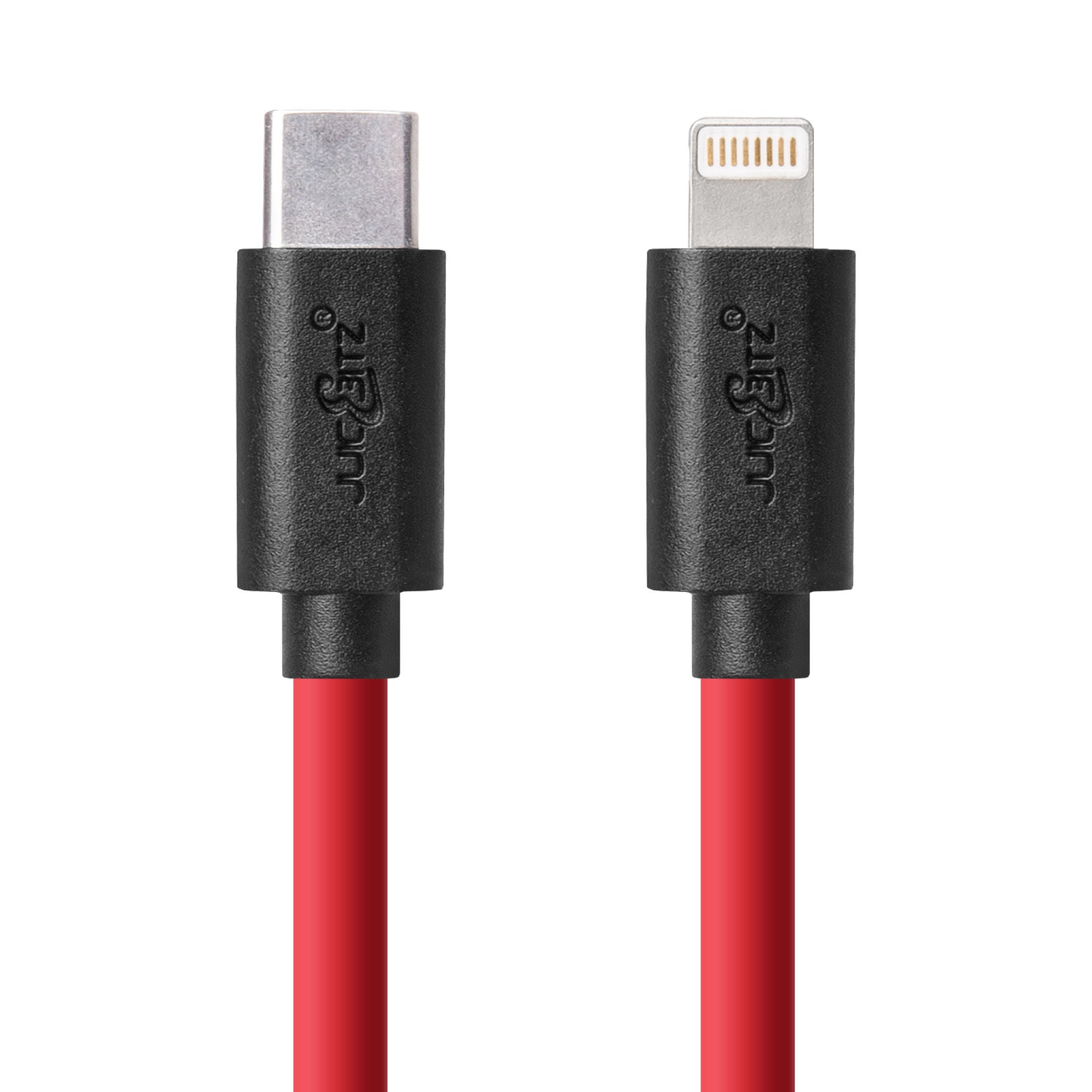 USB-C 3A Fast Charger Cable for iPhone 14 13 12 11 XR XS SE X 8 - Red