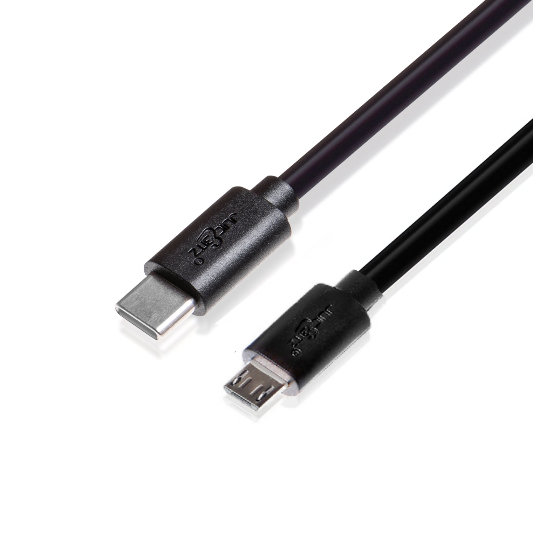 USB-C to Micro-USB 2.0 Fast Charger Data Cable - Black