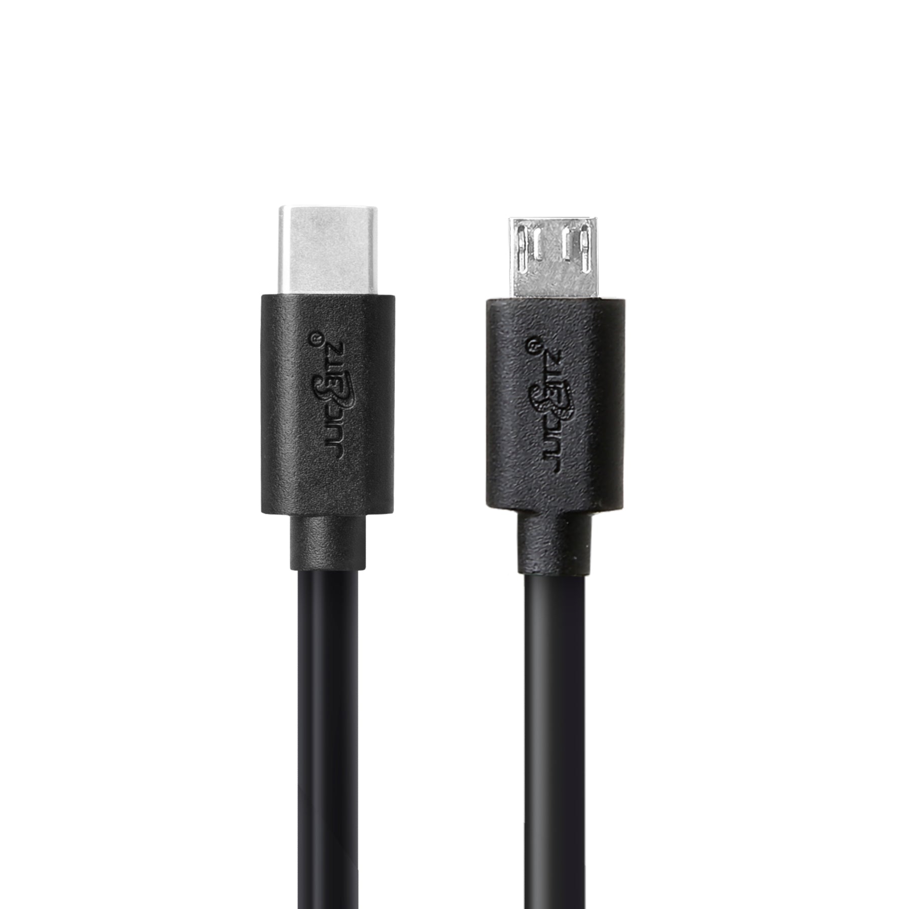 USB-C to Micro-USB 2.0 Fast Charger Data Cable - Black