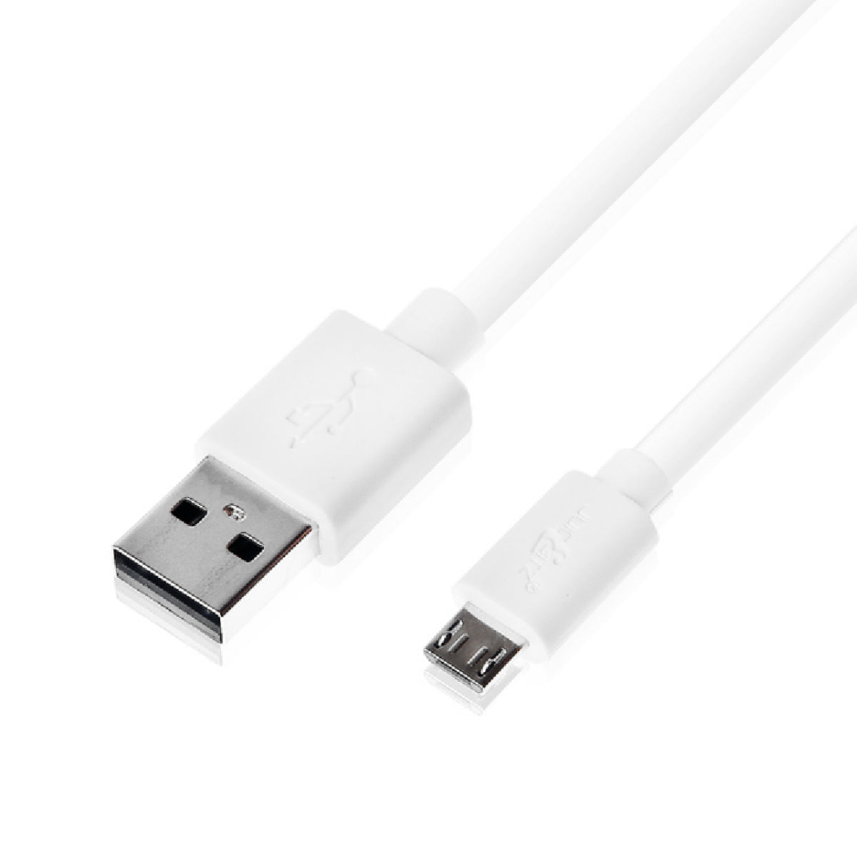 USB 2.0 to Micro-USB Fast Charger Cable High Speed Data Transfer Lead - White