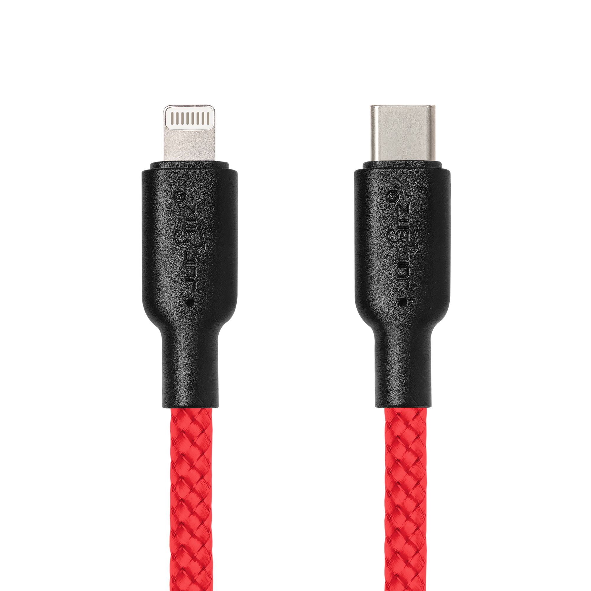 JuicEBitz - Braided USB-C Fast Charger Sync Wire Lead for iPhone