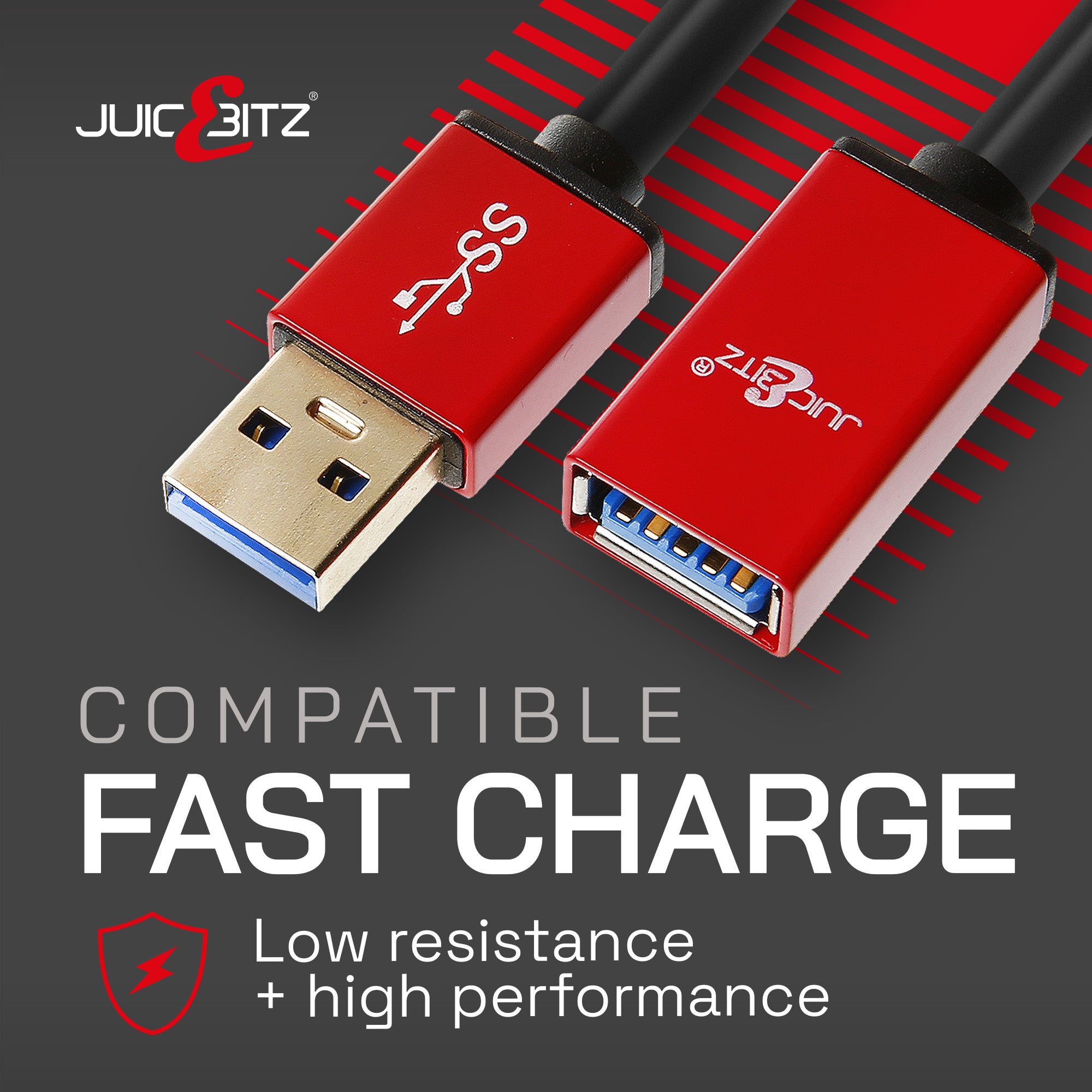 Premium USB 3.0 Male to Female 5Gbps Extension Data Transfer Cable