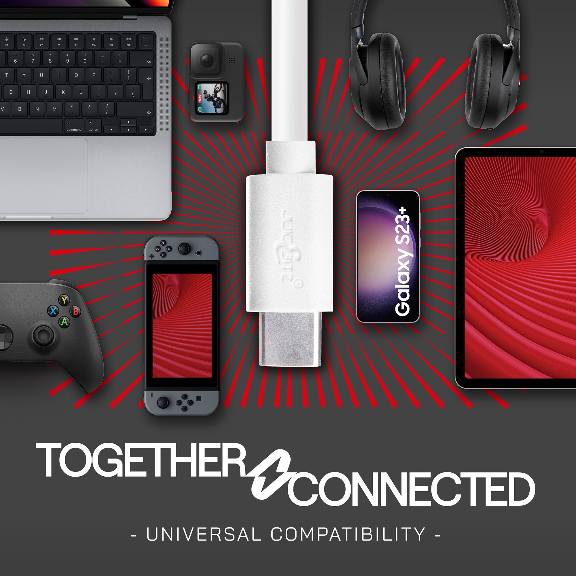 USB-C to USB-C 3A Charger Cable USB 2.0 Data Transfer Lead - White