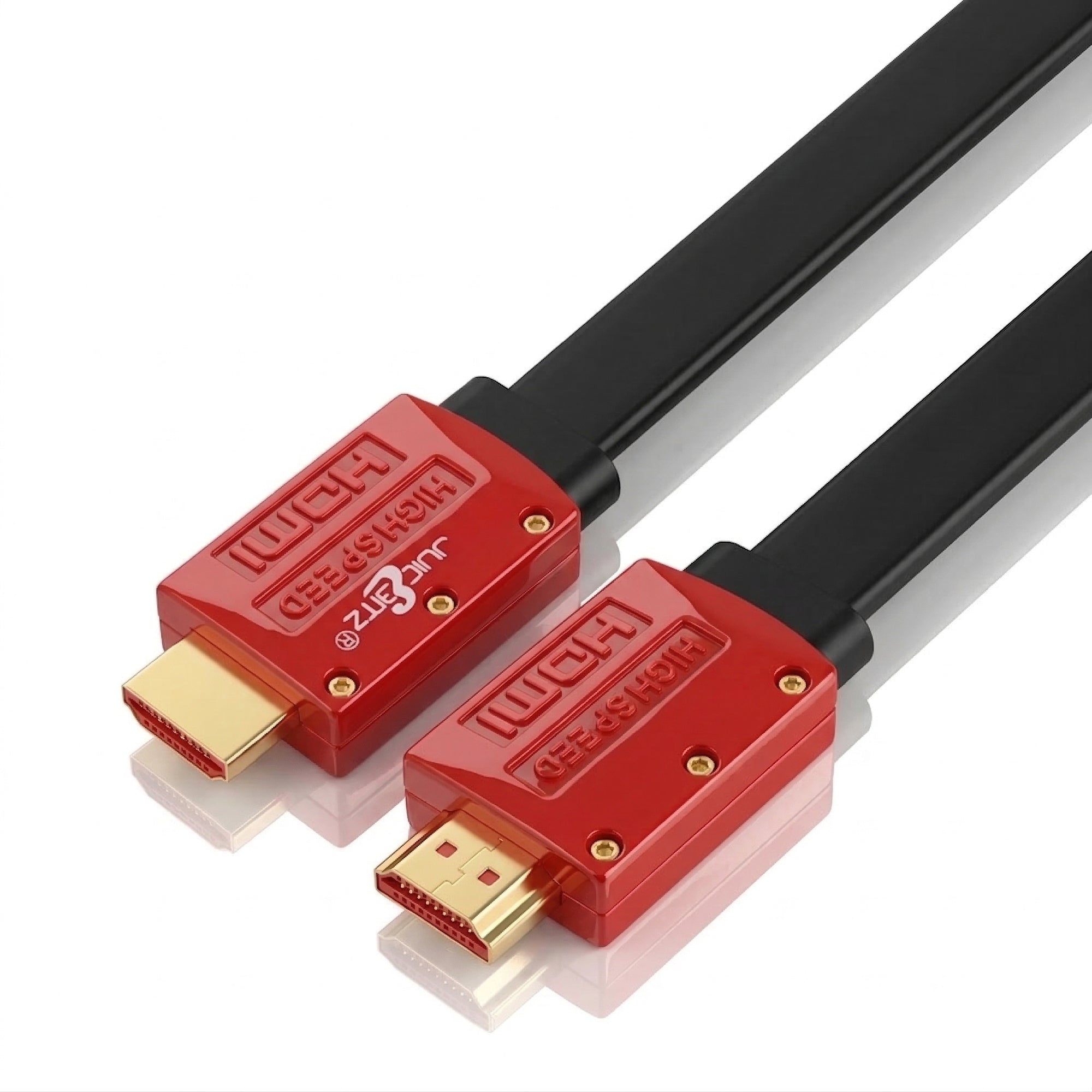 4K 60Hz HDMI 2.0 Flat Cable – Slim 18Gbps HDR ARC Lead (Ideal for Laptops)