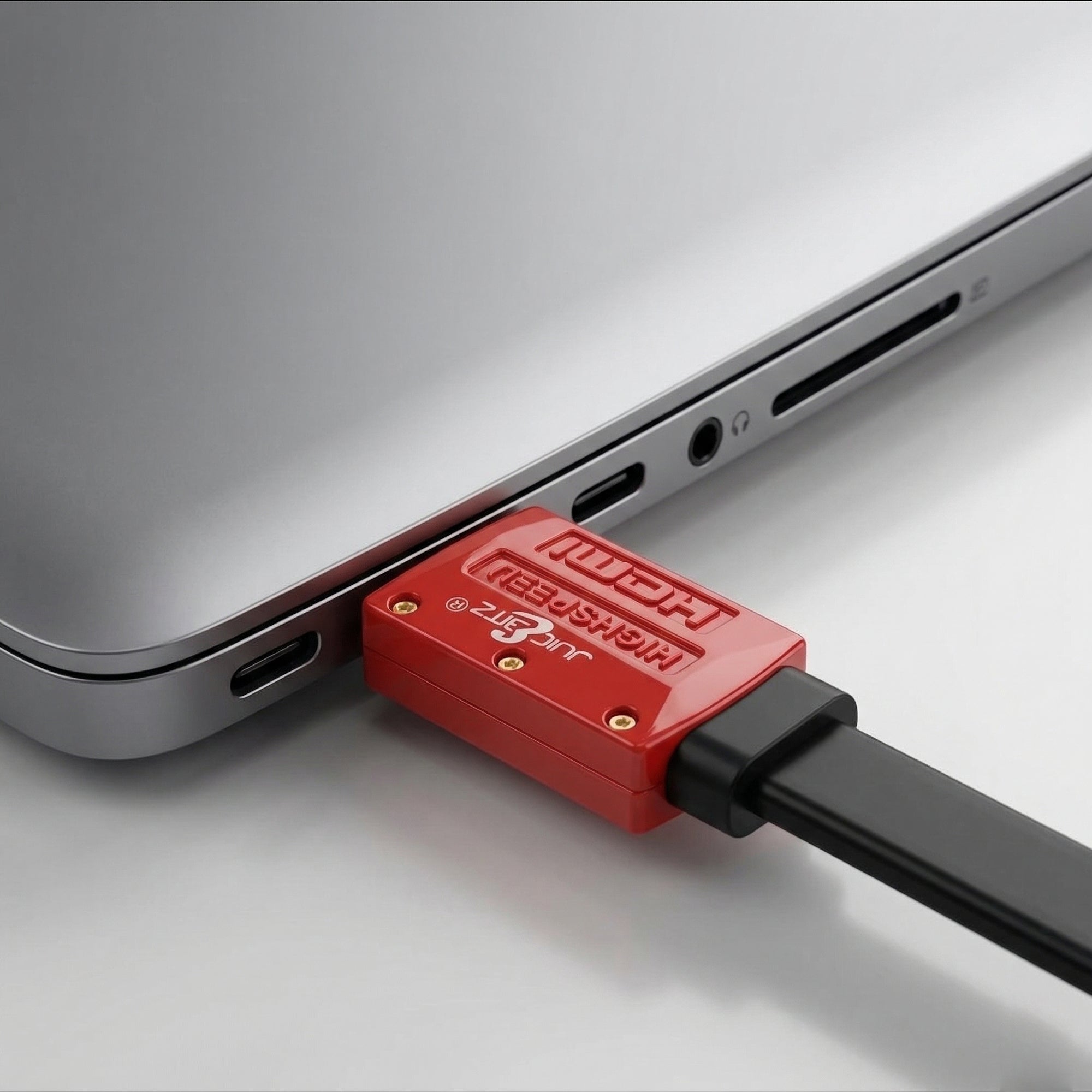 4K 60Hz HDMI 2.0 Flat Cable – Slim 18Gbps HDR ARC Lead (Ideal for Laptops)