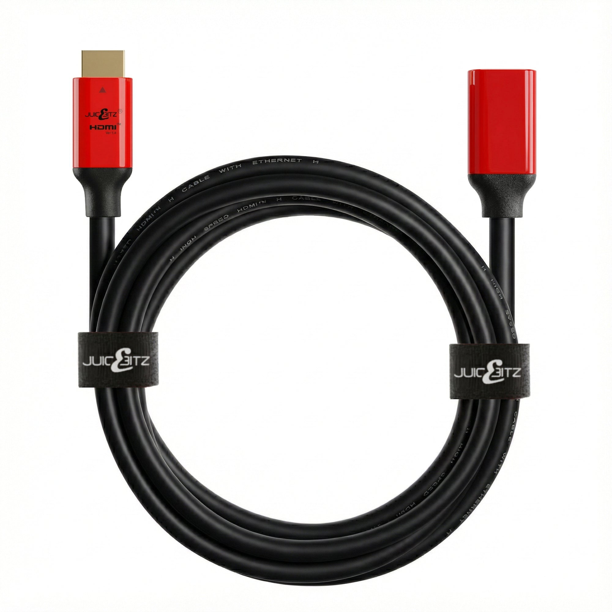 HDMI 1.4 Full HD Male to Female HDMI Extension Cable with Ethernet, CEC, ARC