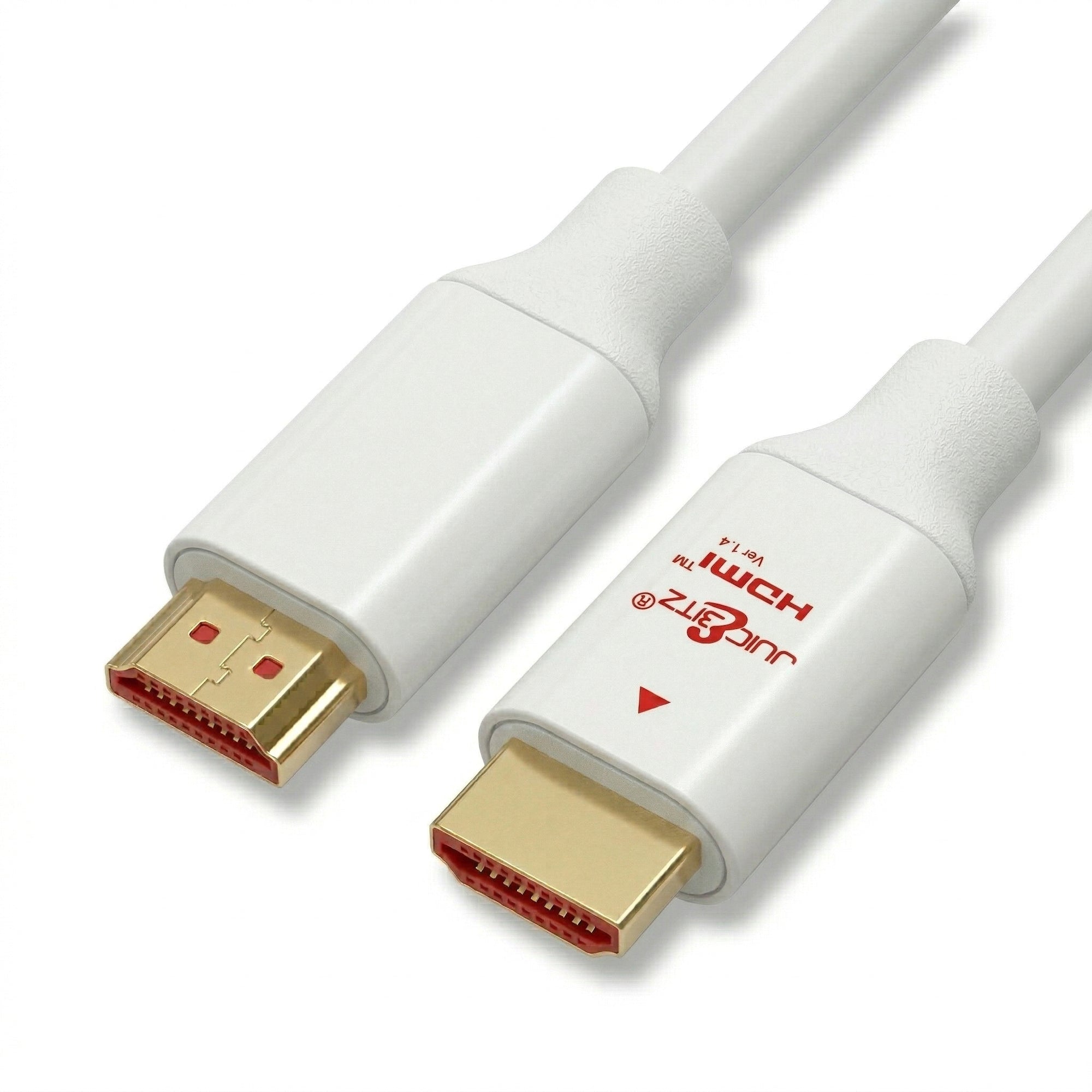 HDMI 1.4 Full HD HDMI Cable with Ethernet, CEC, ARC - White