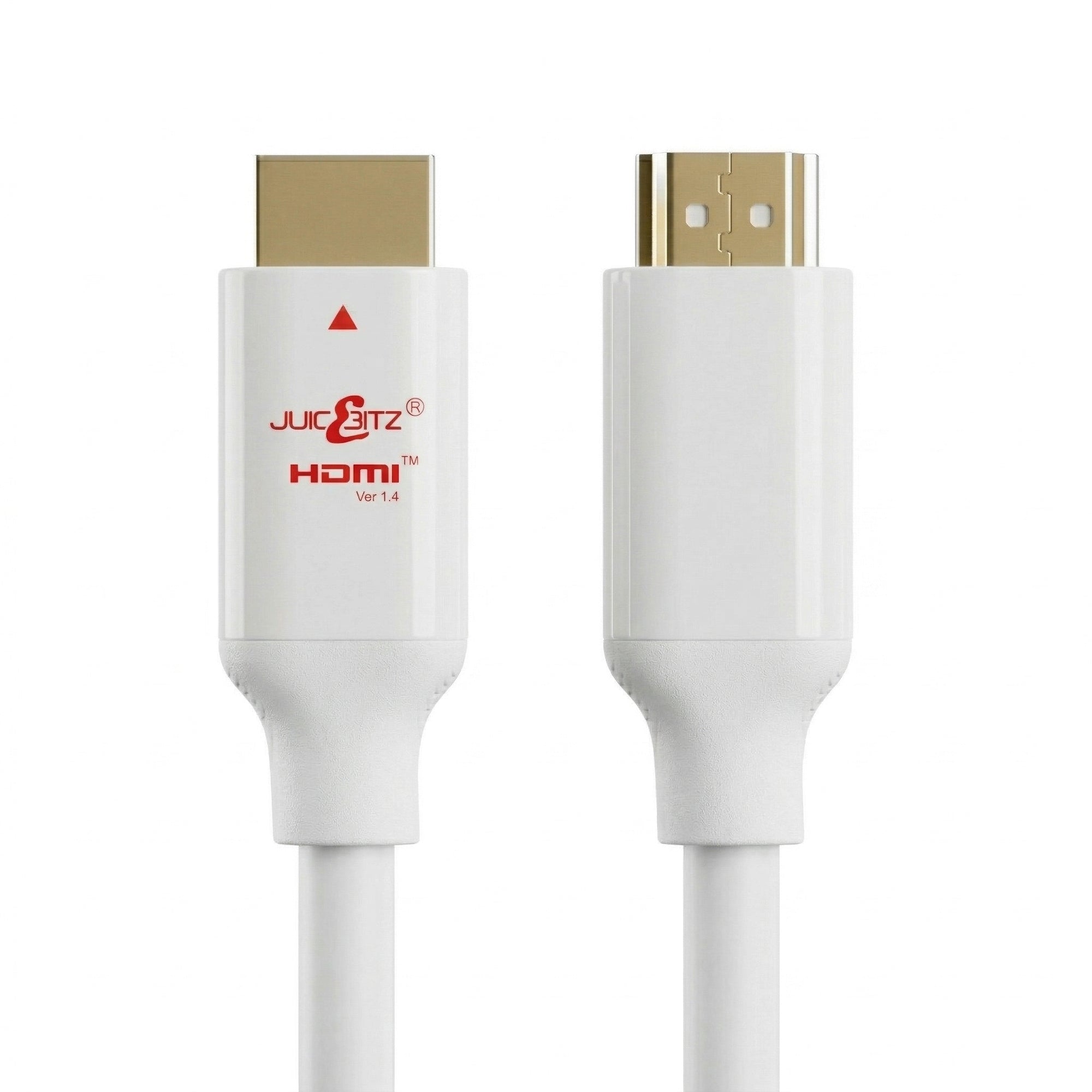 HDMI 1.4 Full HD HDMI Cable with Ethernet, CEC, ARC - White