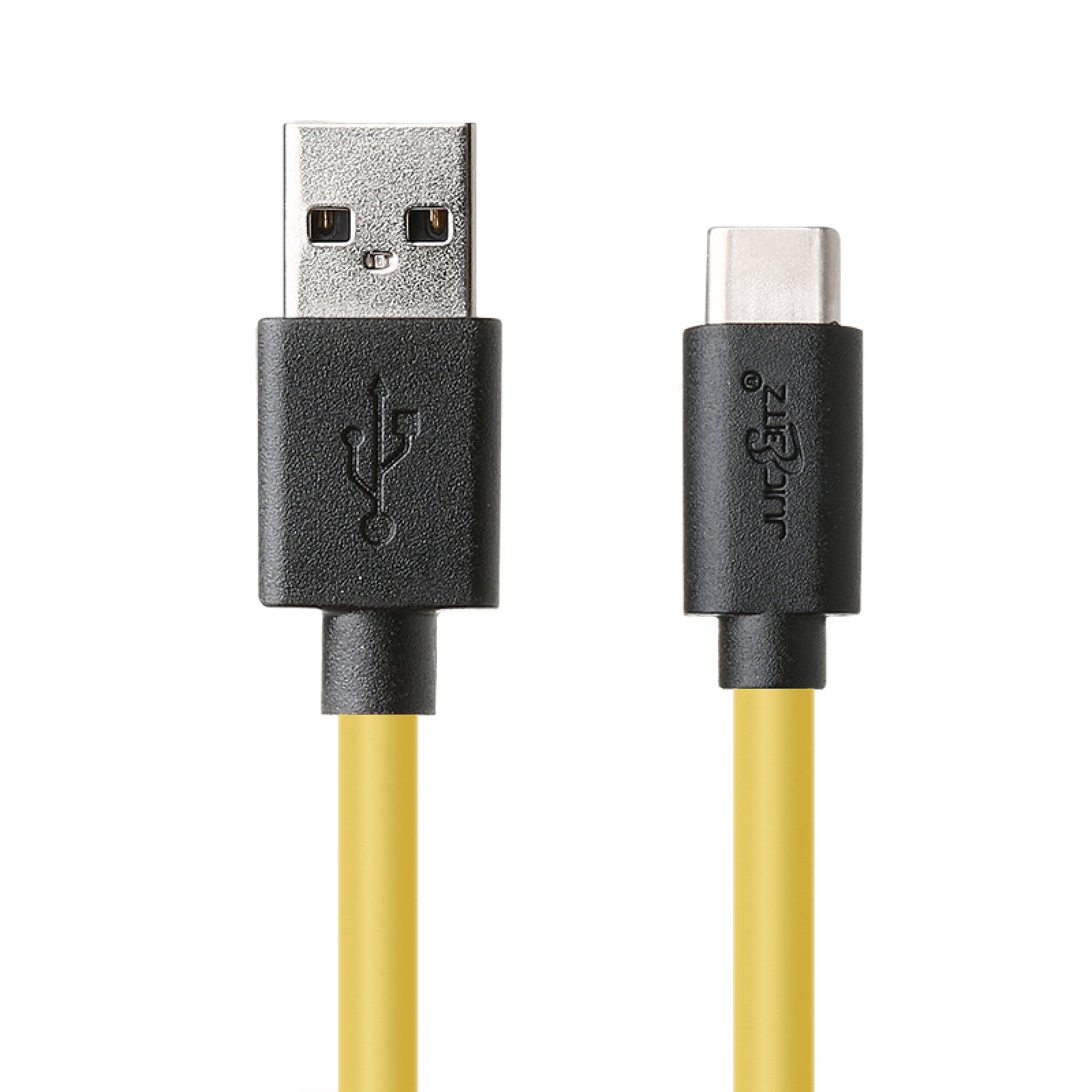 USB 2.0 Male to USB-C 3A Fast Charger Data Cable - Yellow