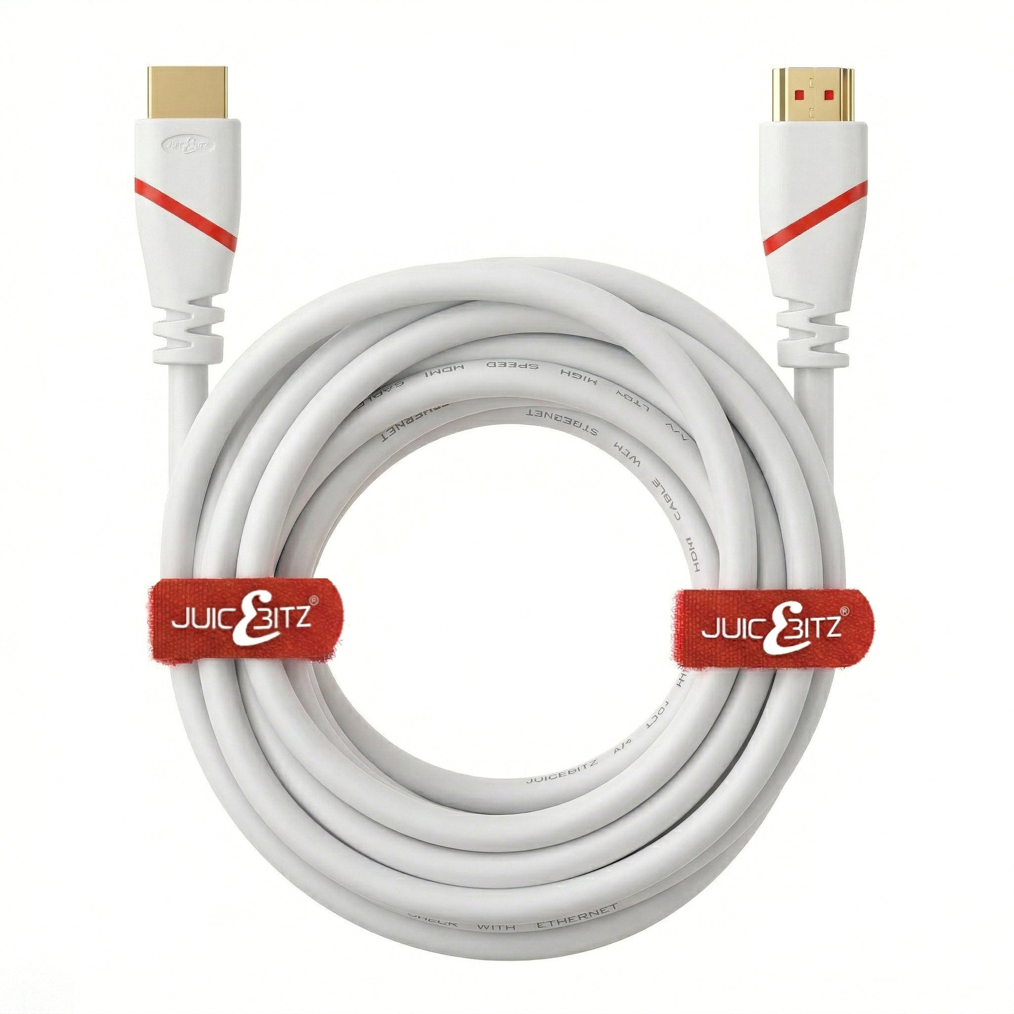 HDMI 1.4b 1080p 120hz Full HD Cable HDR Graphics Ethernet CEC ARC - White