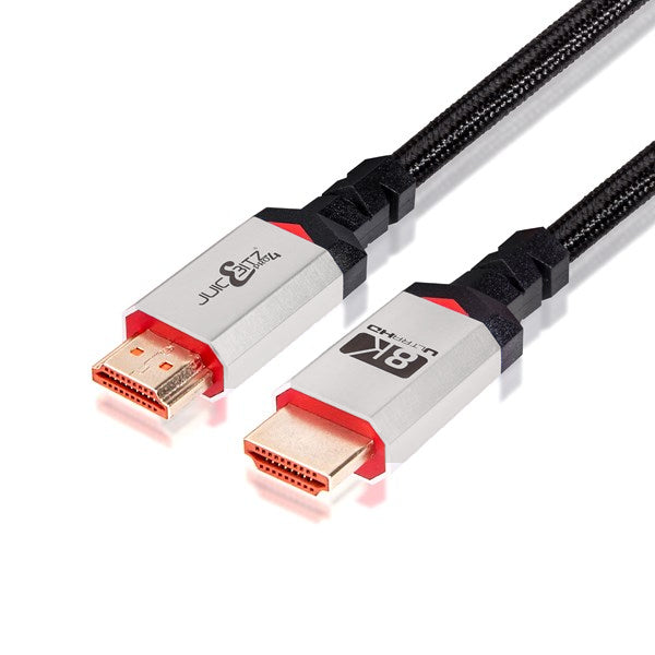 Juicebitz 8K HDMI 2.1 Cable [5M Cord] Ultra High-speed 48Gbps Lead | Supports 8K@60Hz 4K@120Hz 4320P QLED TV