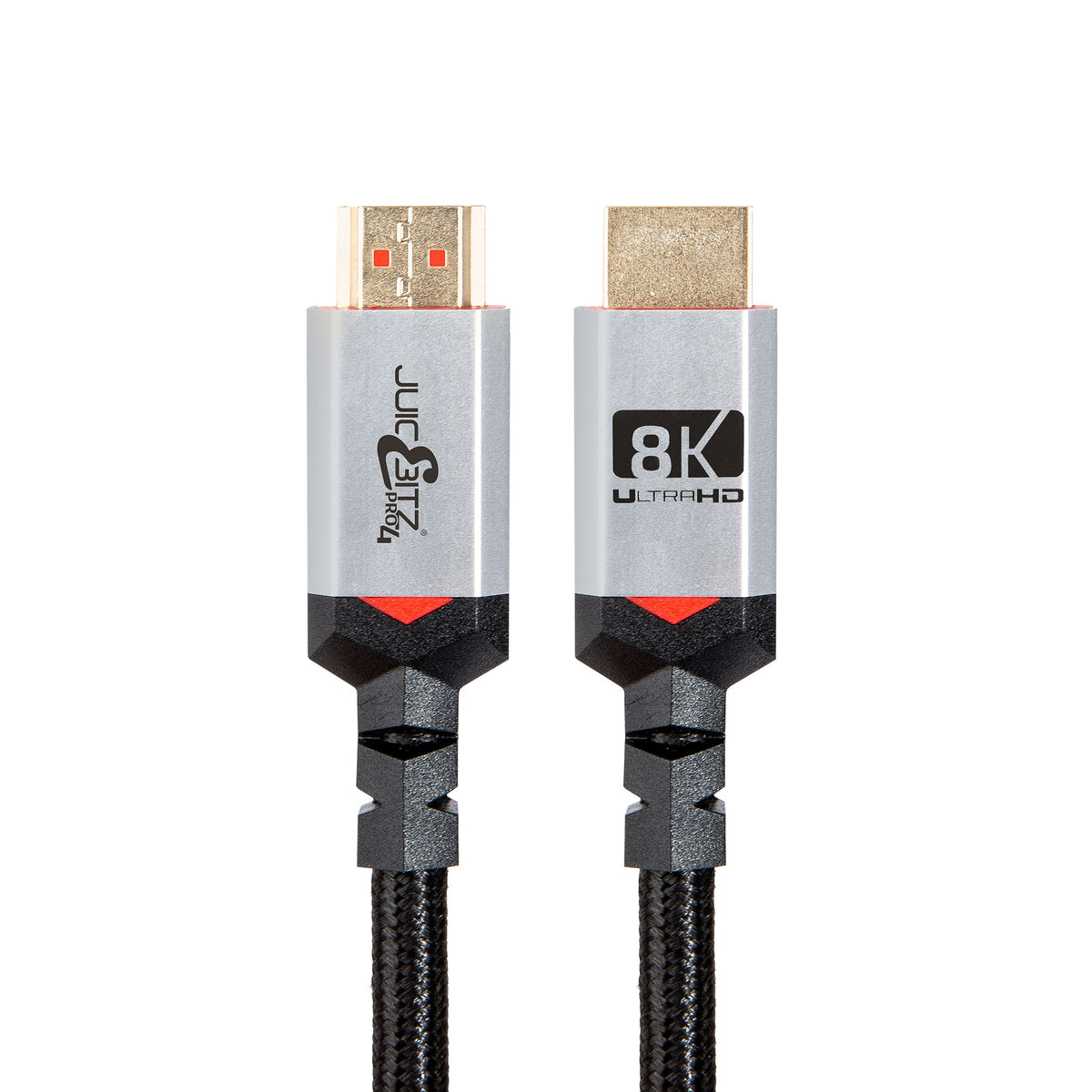 PRO4 8K HDMI v2.1 Braided Cable UHD Ultra High Speed Lead 48Gbps 4320p 2160p 1080p HDR