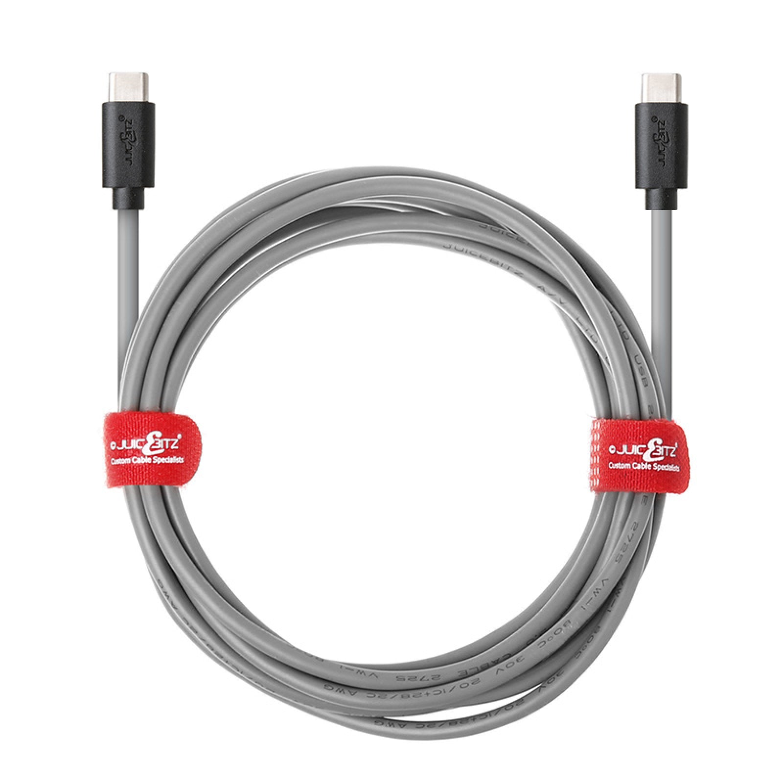 USB-C to USB-C 3A Charger Cable USB 2.0 Data Transfer Lead - Grey