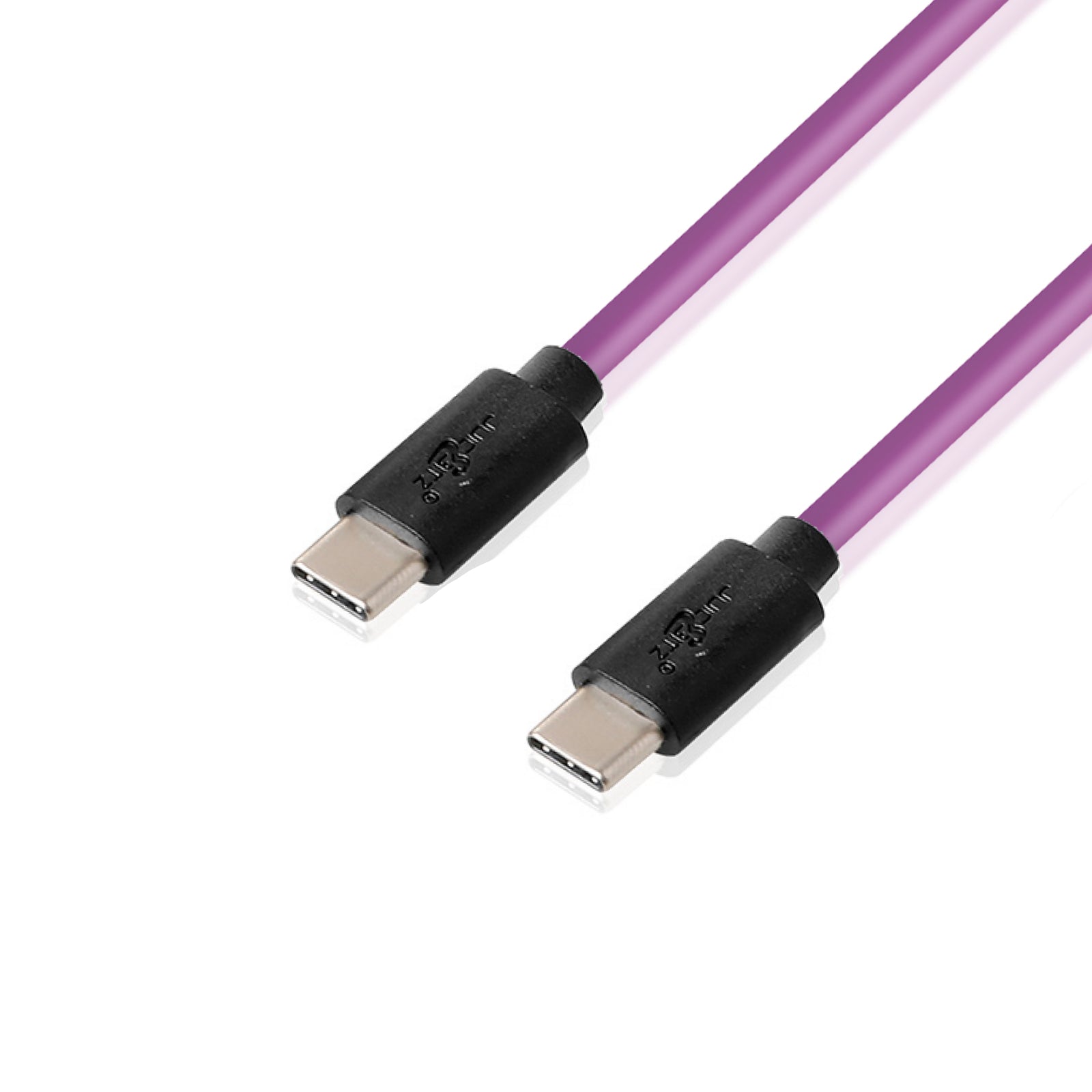USB-C to USB-C 3A Charger Cable USB 2.0 Data Transfer Lead - Purple