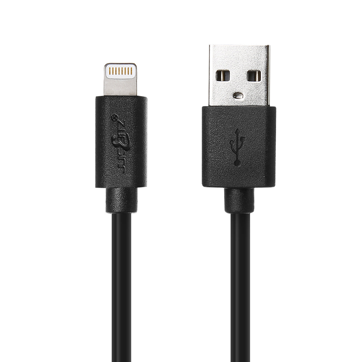USB Charger Cable Data Sync Lead for iPhone, iPad, iPod - Black