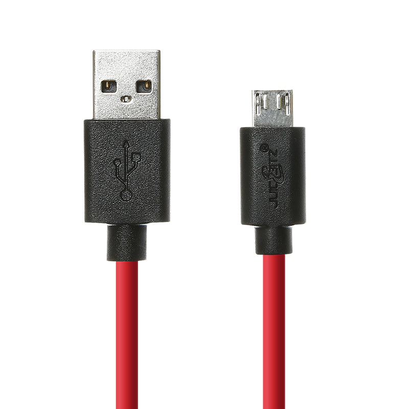 USB 2.0 to Micro-USB Fast Charger Cable High Speed Data Transfer Lead - Red