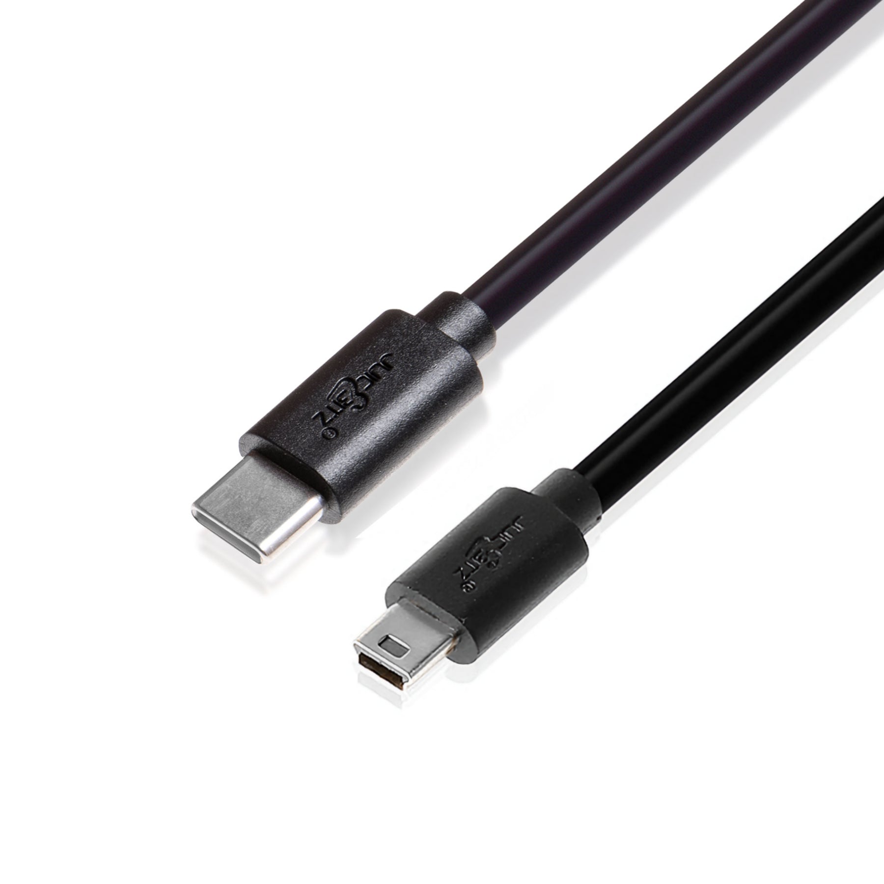USB-C to Mini-USB 2.0 Charger Data Sync Cable - Black