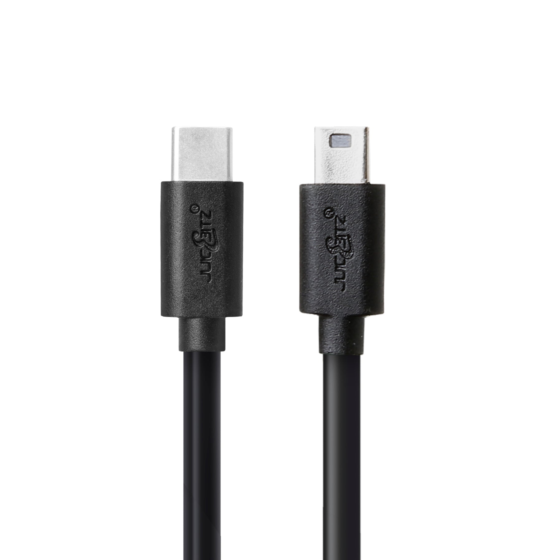 USB-C to Mini-USB 2.0 Charger Data Sync Cable - Black