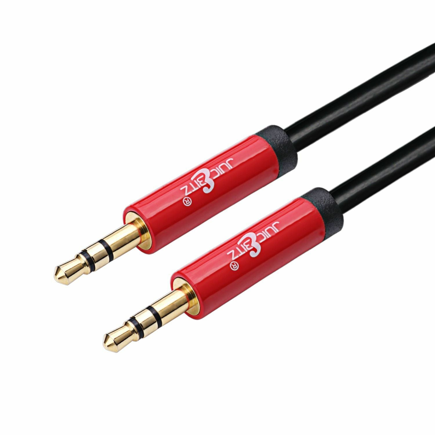 3.5mm Jack Retractable Coil Sprung Audio AUX Lead