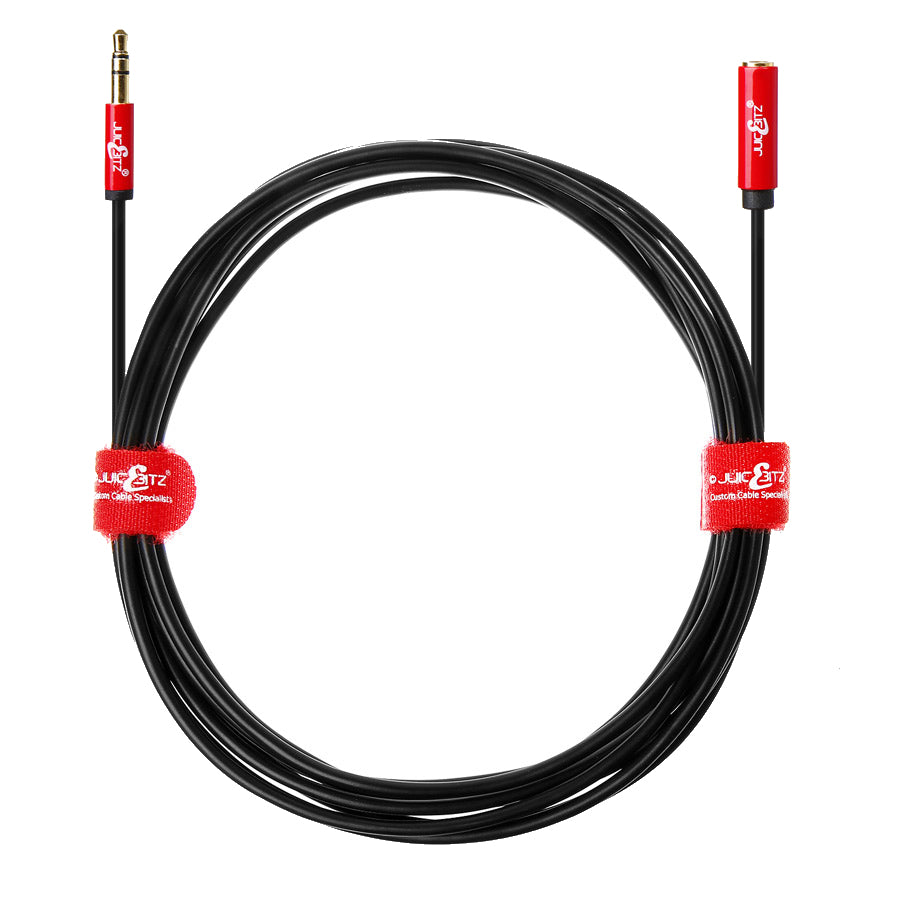 3.5mm Male to Female Jack Extension Stereo AUX Lead