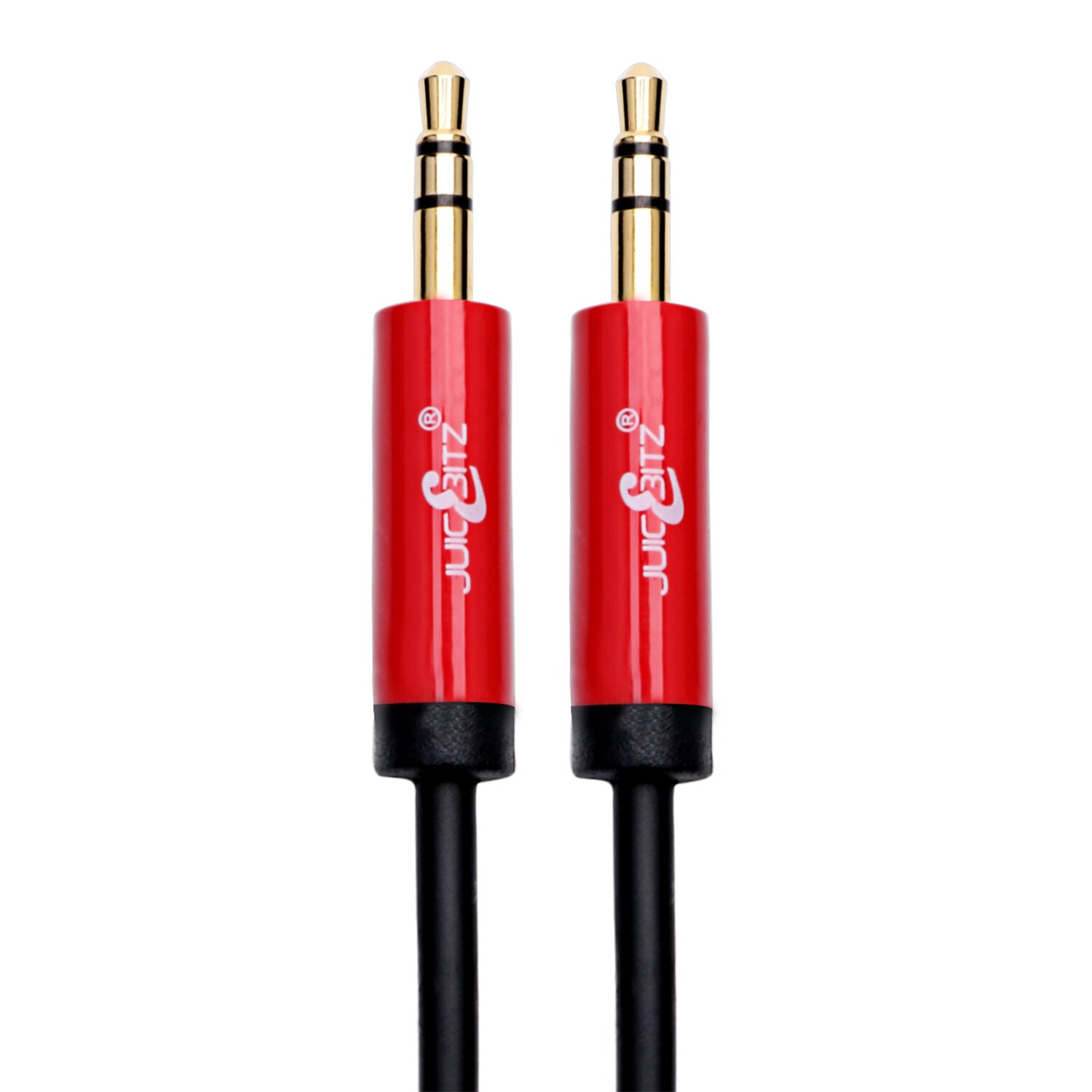 3.5mm Jack Retractable Coil Sprung Audio AUX Lead