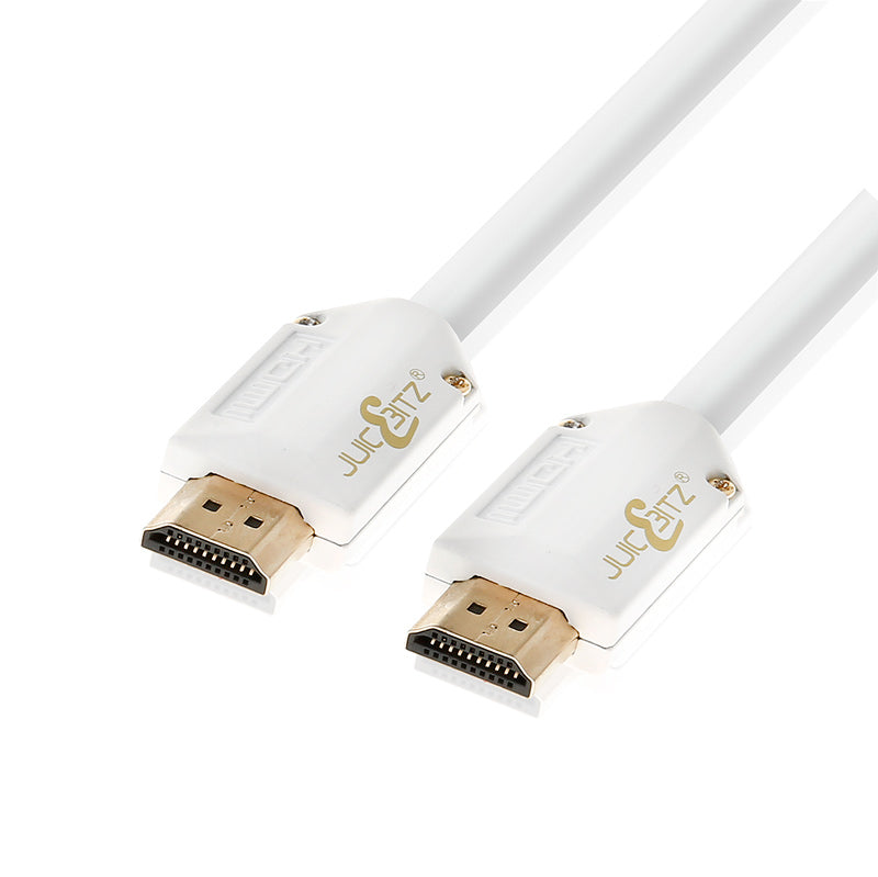 HDMI 2.0 4K Ultra HD 18Gbps High Speed HDMI Cable with Ethernet - White