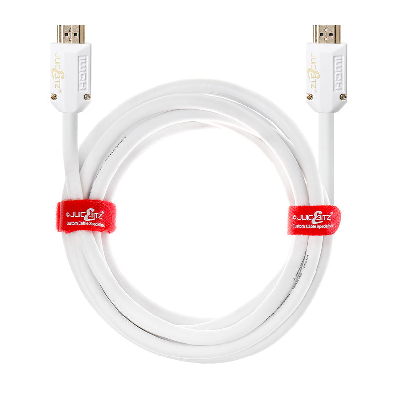 HDMI 2.0 4K Ultra HD 18Gbps High Speed HDMI Cable with Ethernet - White