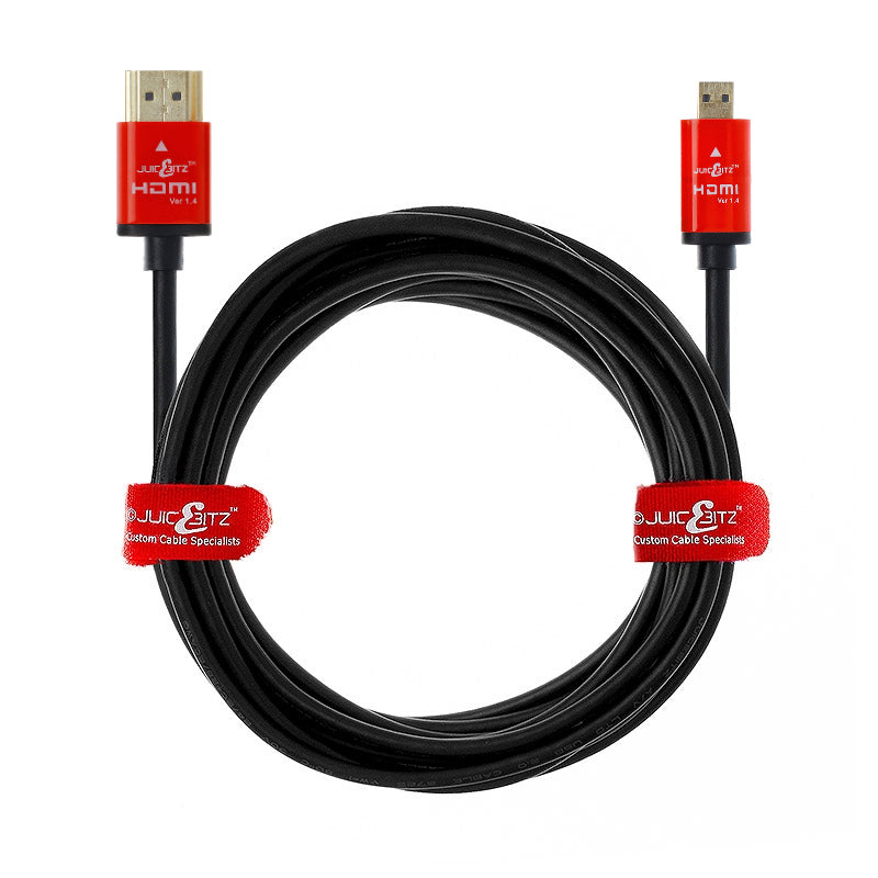 Micro HDMI (Type D) to HDMI Cable