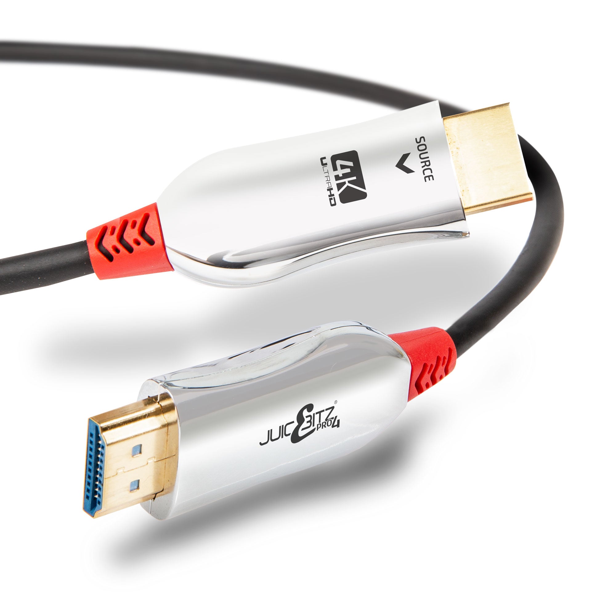 HDMI A/A Micro HDMI AOC Fiber Optic Cable 4K 10m - HDMI Cables